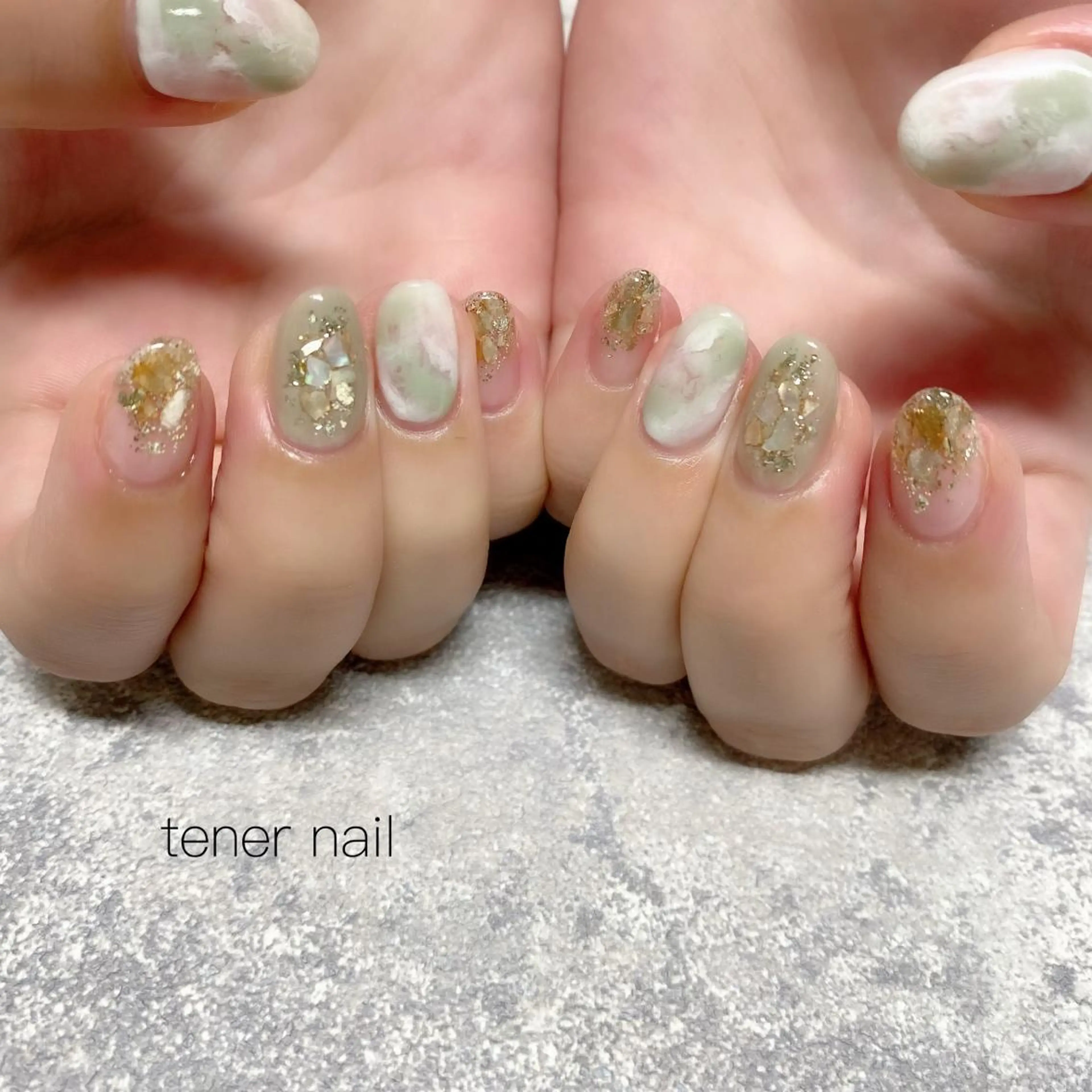 ネイル ニュアンスネイル テネルネイル tener nailのネイルデザイン