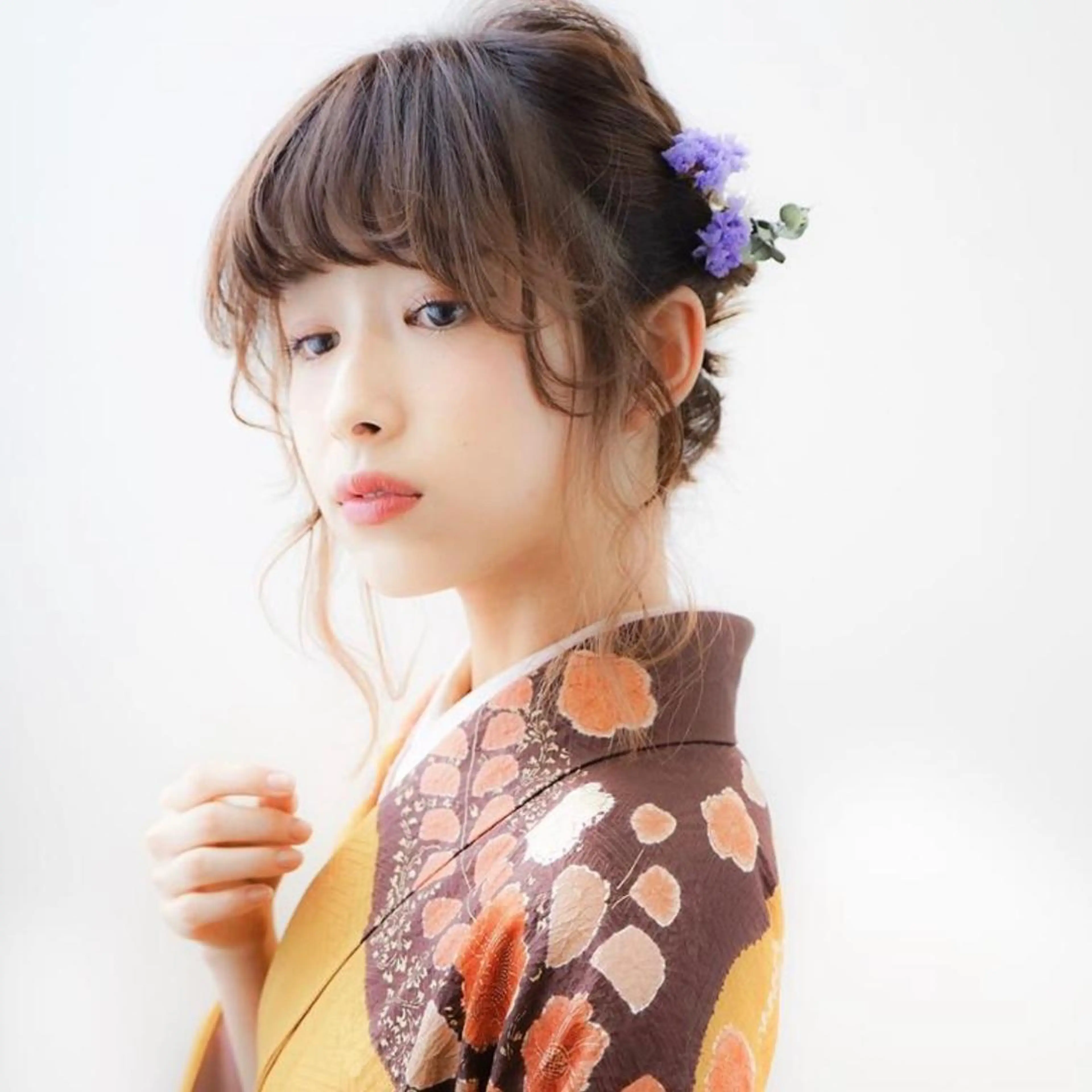 ヘアアレンジ 🪐脱白髪染め 🪐松尾菜々美のヘアスタイル