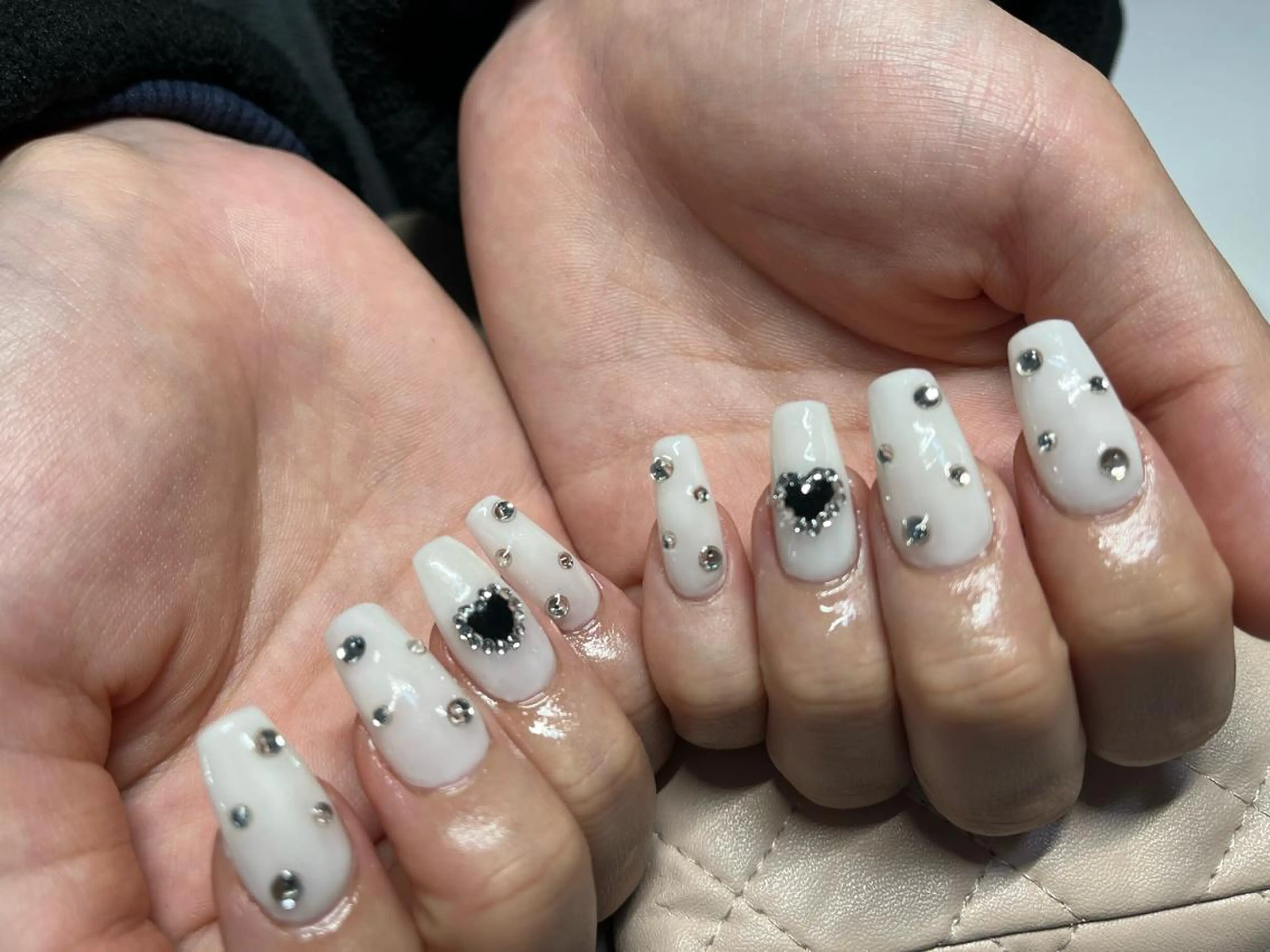 ネイル ハンドネイル goldgleams ちなのネイルデザイン