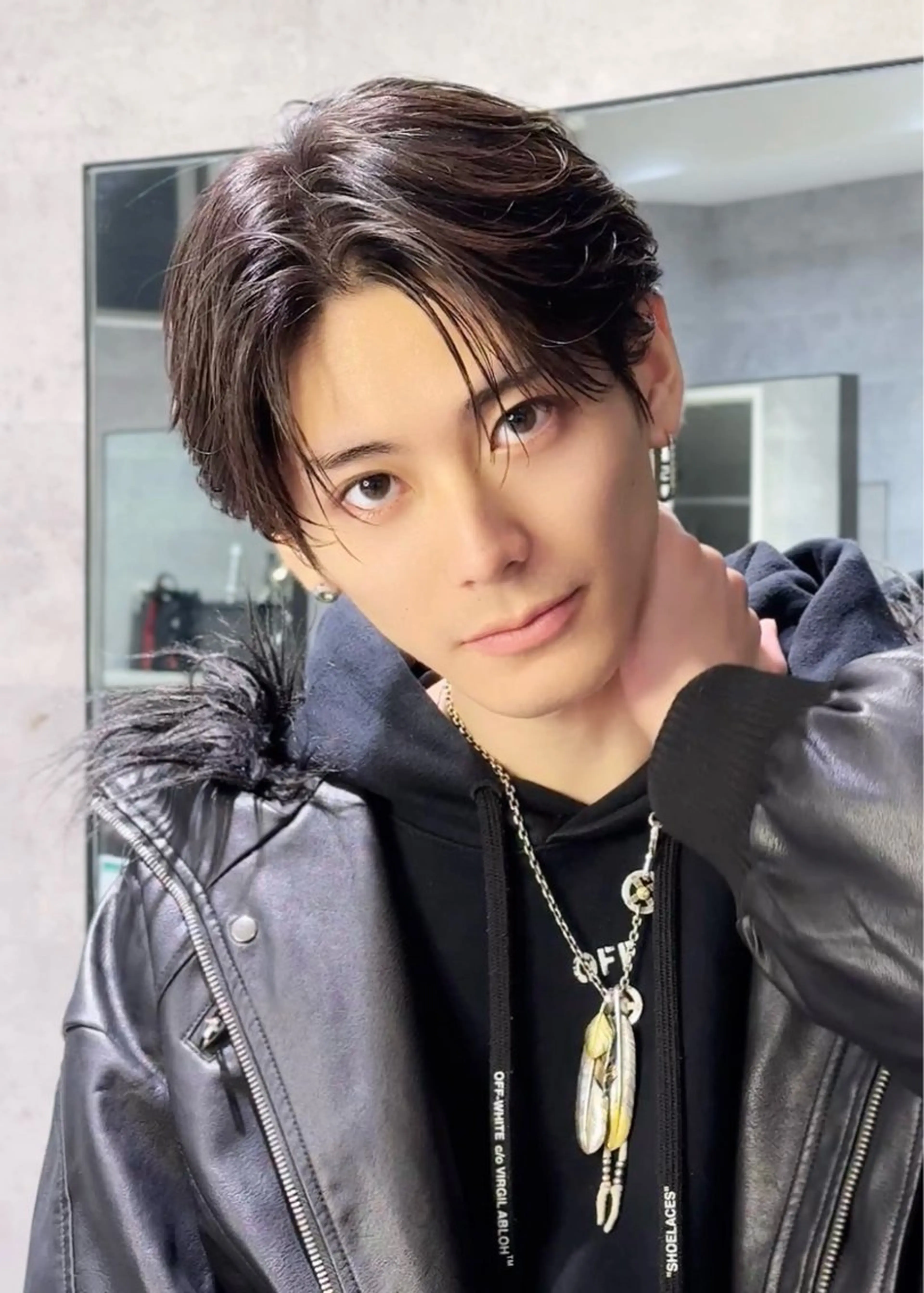 ⭐️メンズカット限定〔センターパート〕⭐️セット込みですの写真