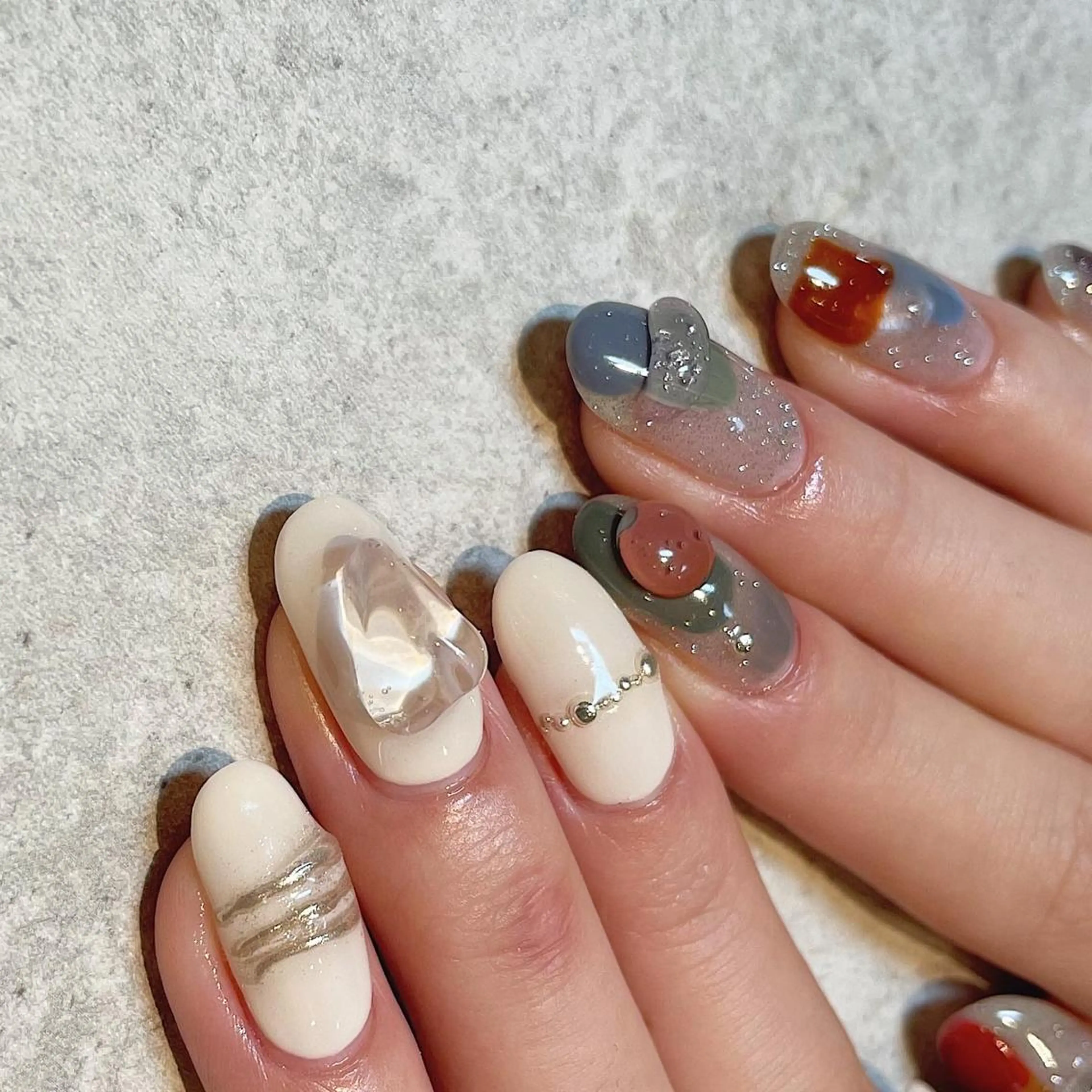 ネイル ハンドネイル もとまつ さちこのネイルデザイン