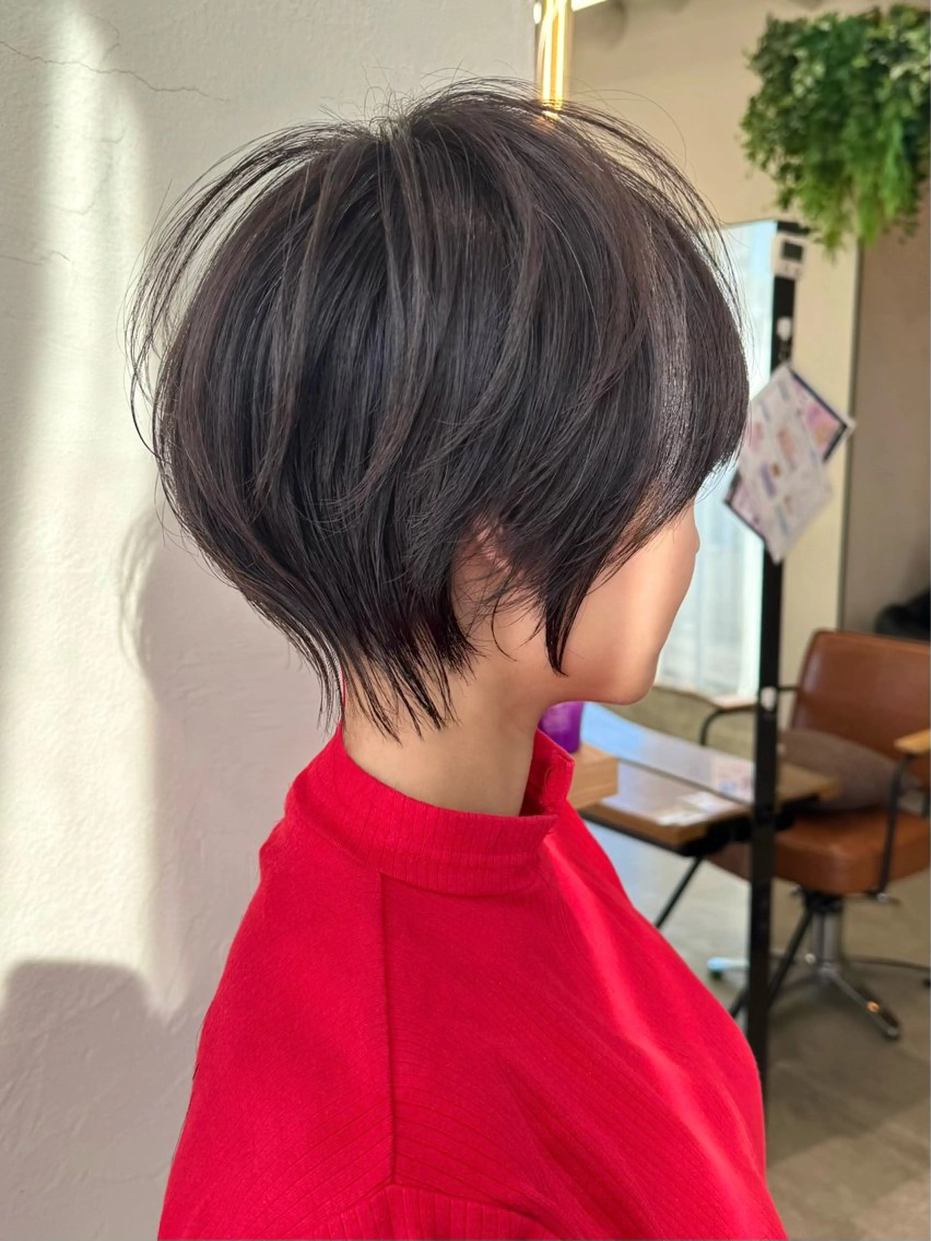 ショート カラー 似合わせカット ショートヘア カット ヘアカラー 銀座No.1ショート 似合わせカット/といのヘアスタイル