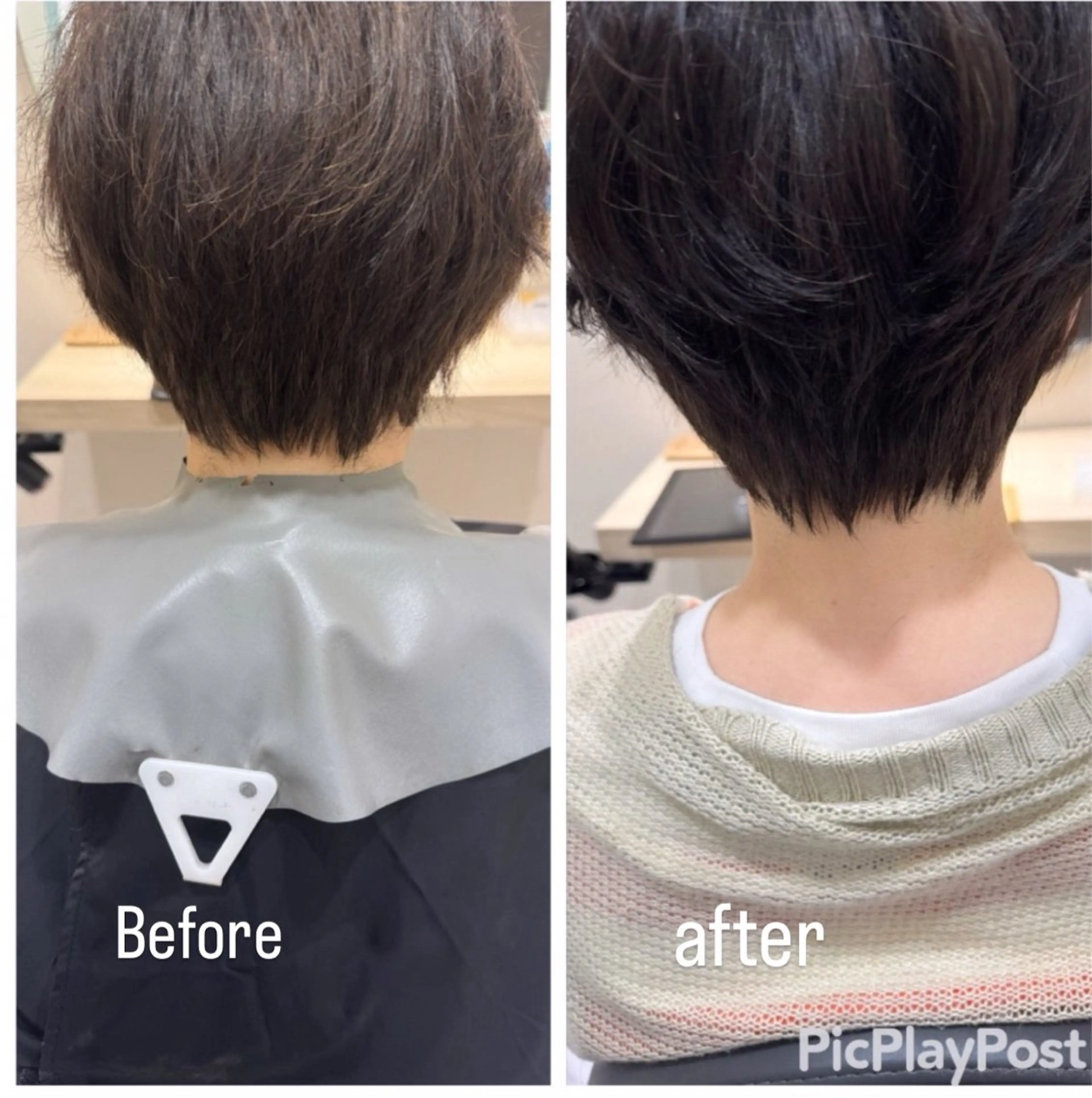 ショート カット ヘアカラー トリートメント 丹野 圭太のヘアスタイル