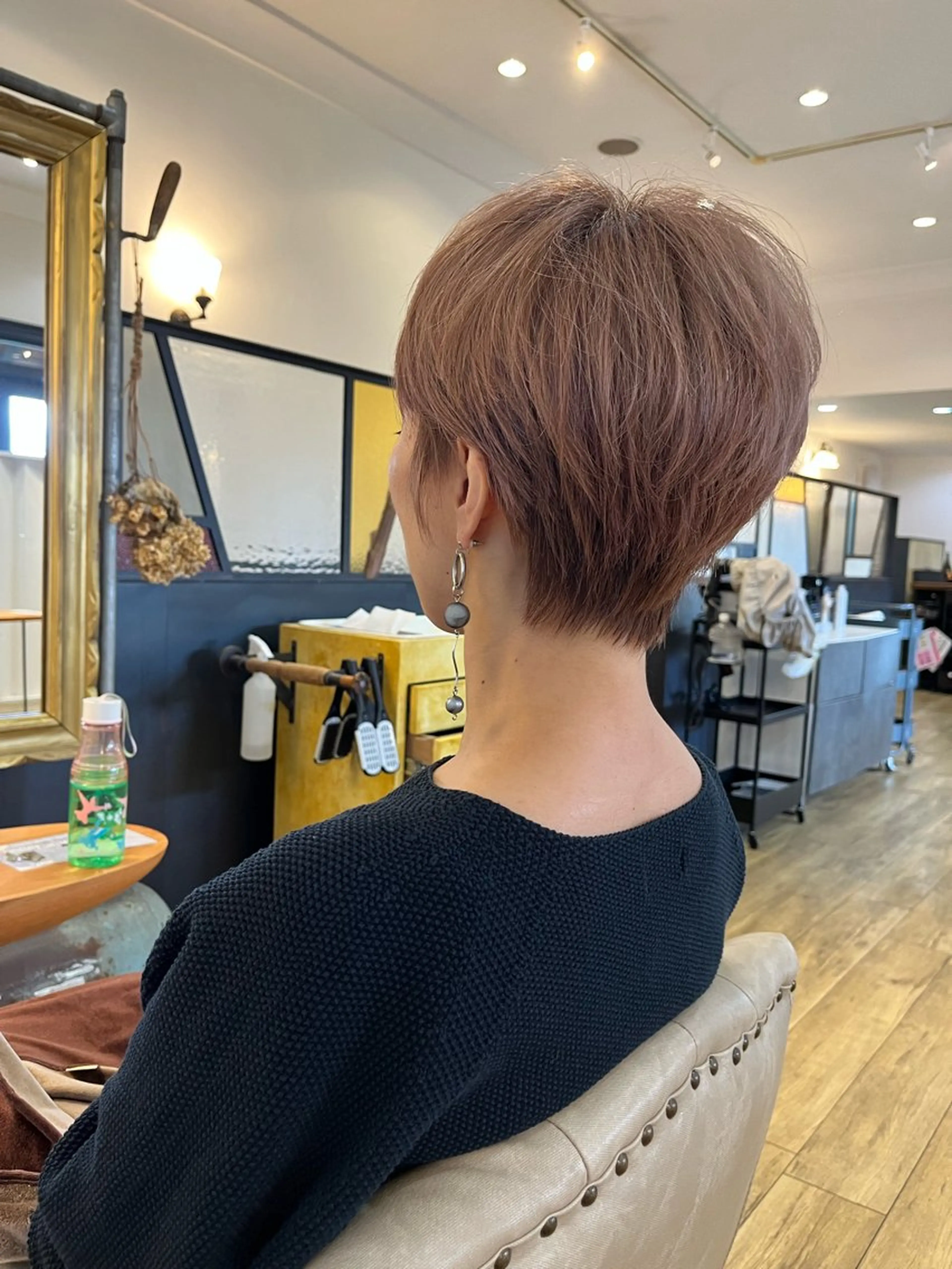 ショート ショートヘア カット 上坪 あずさのヘアスタイル