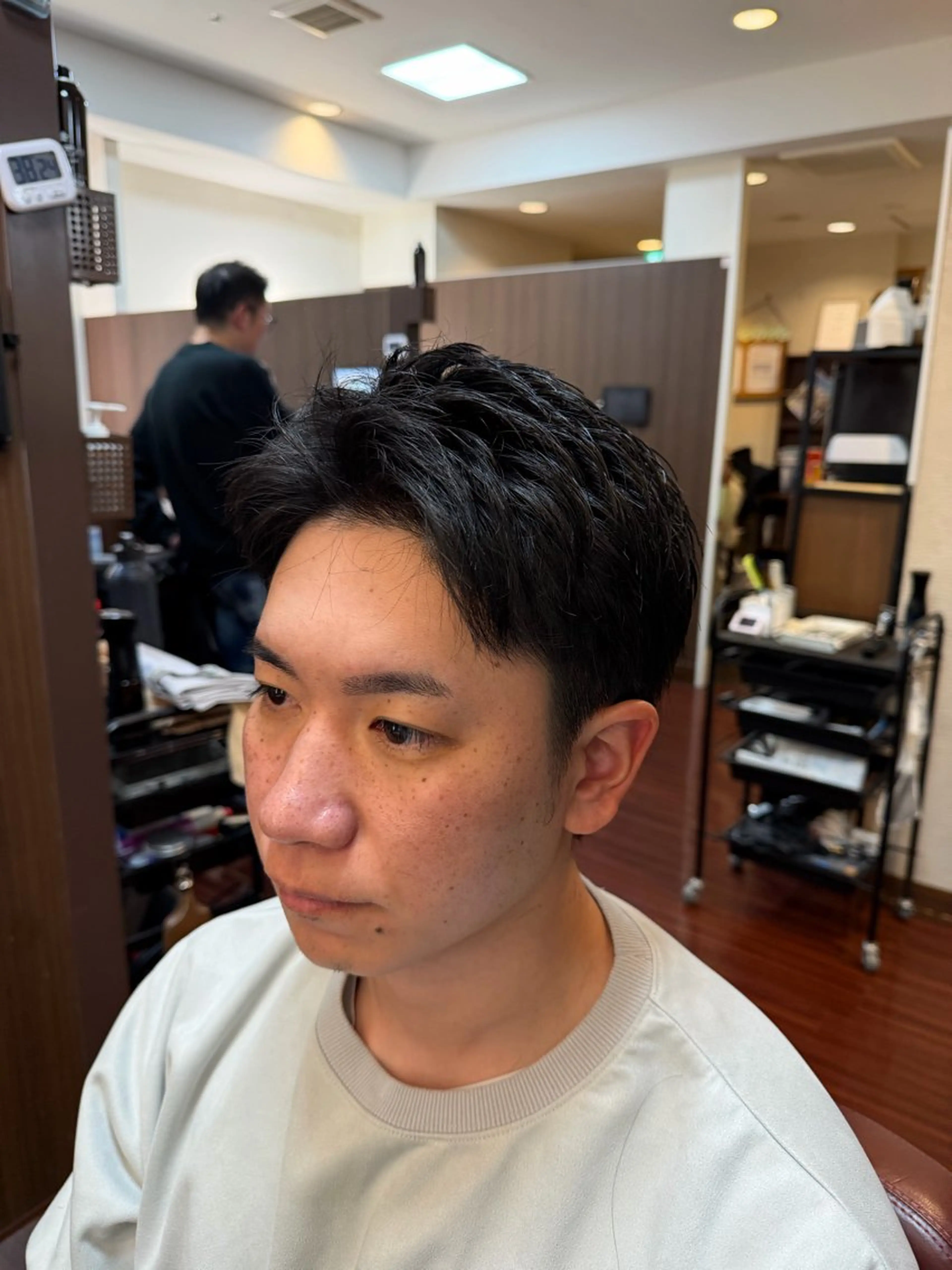 ショート メンズ 糸山 仁のヘアスタイル