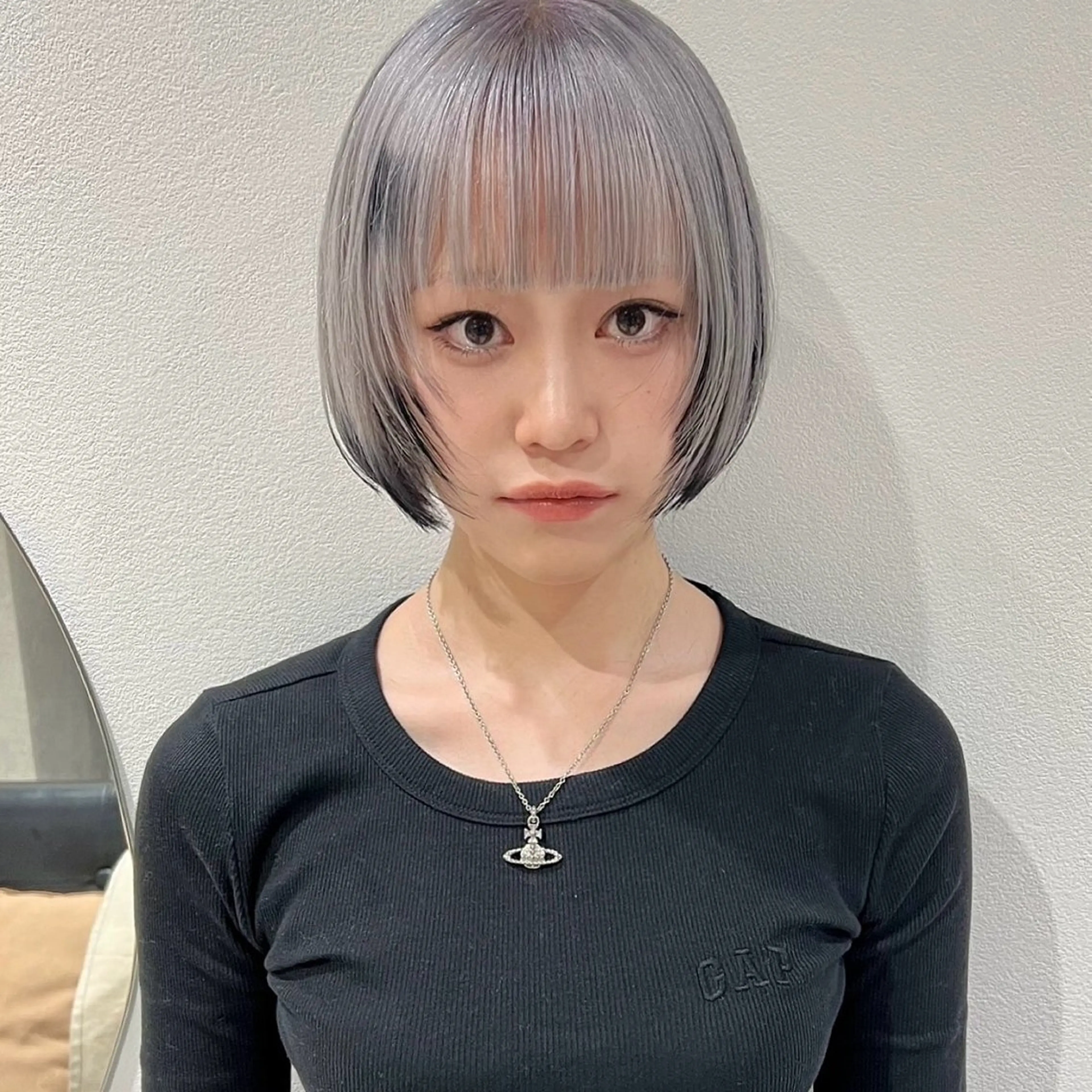 ショート カラー ヘアカラー 🧚🏻momo 🧚🏻【下北沢】のヘアスタイル