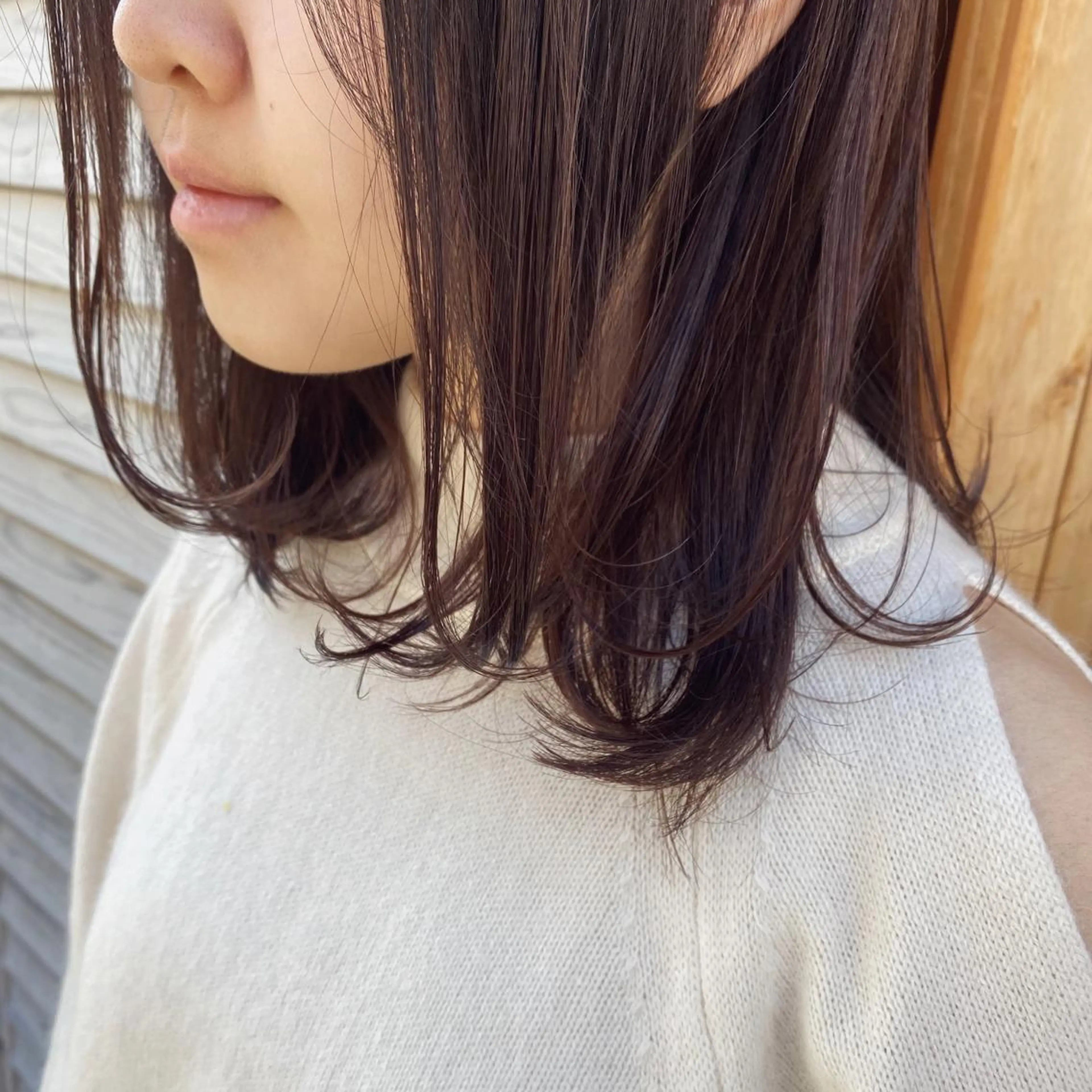 ミディアム カラー 🪭risa 暖色/レイヤー🪭のヘアスタイル