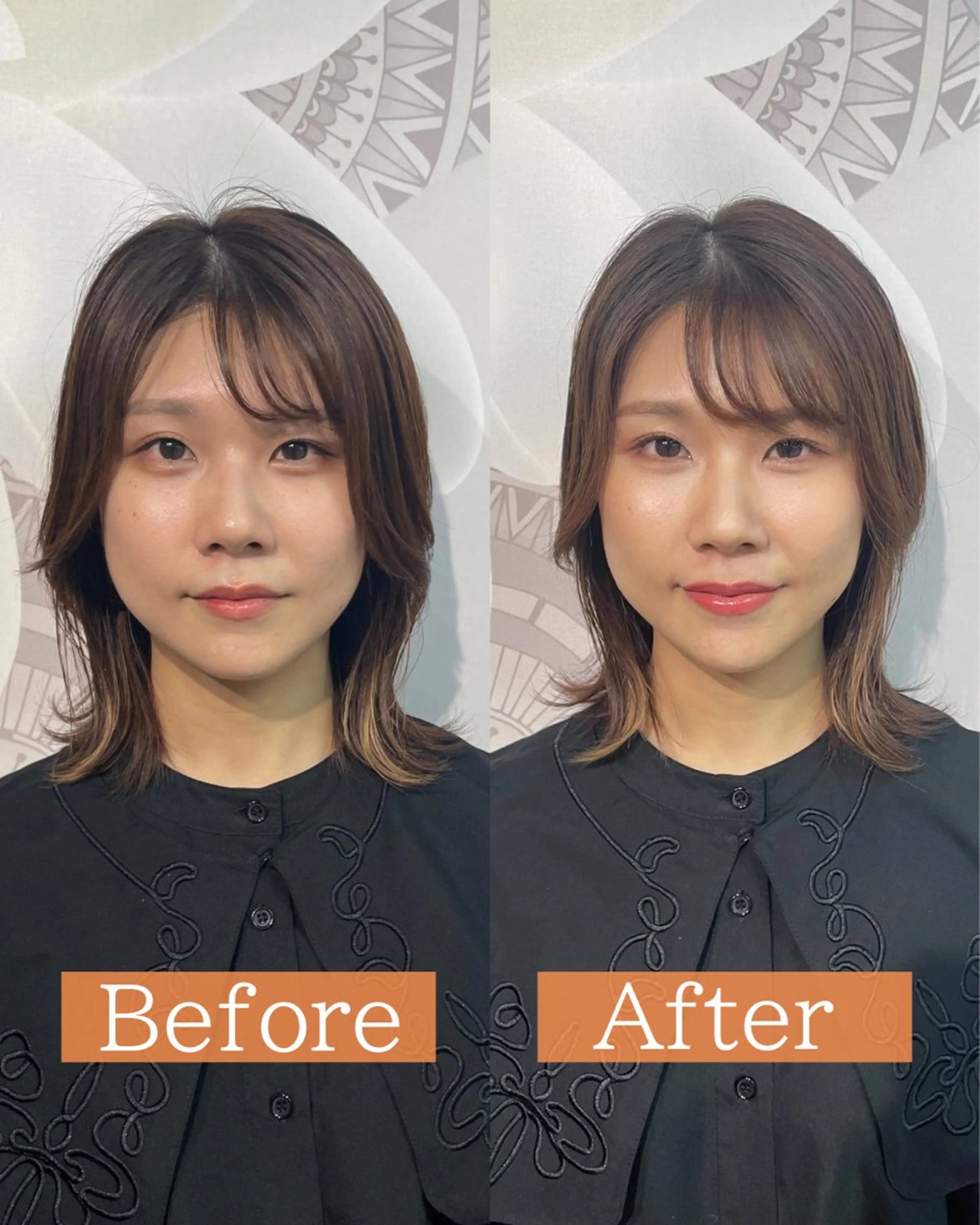 ヘアセット 常田 佳奈子のヘアスタイル