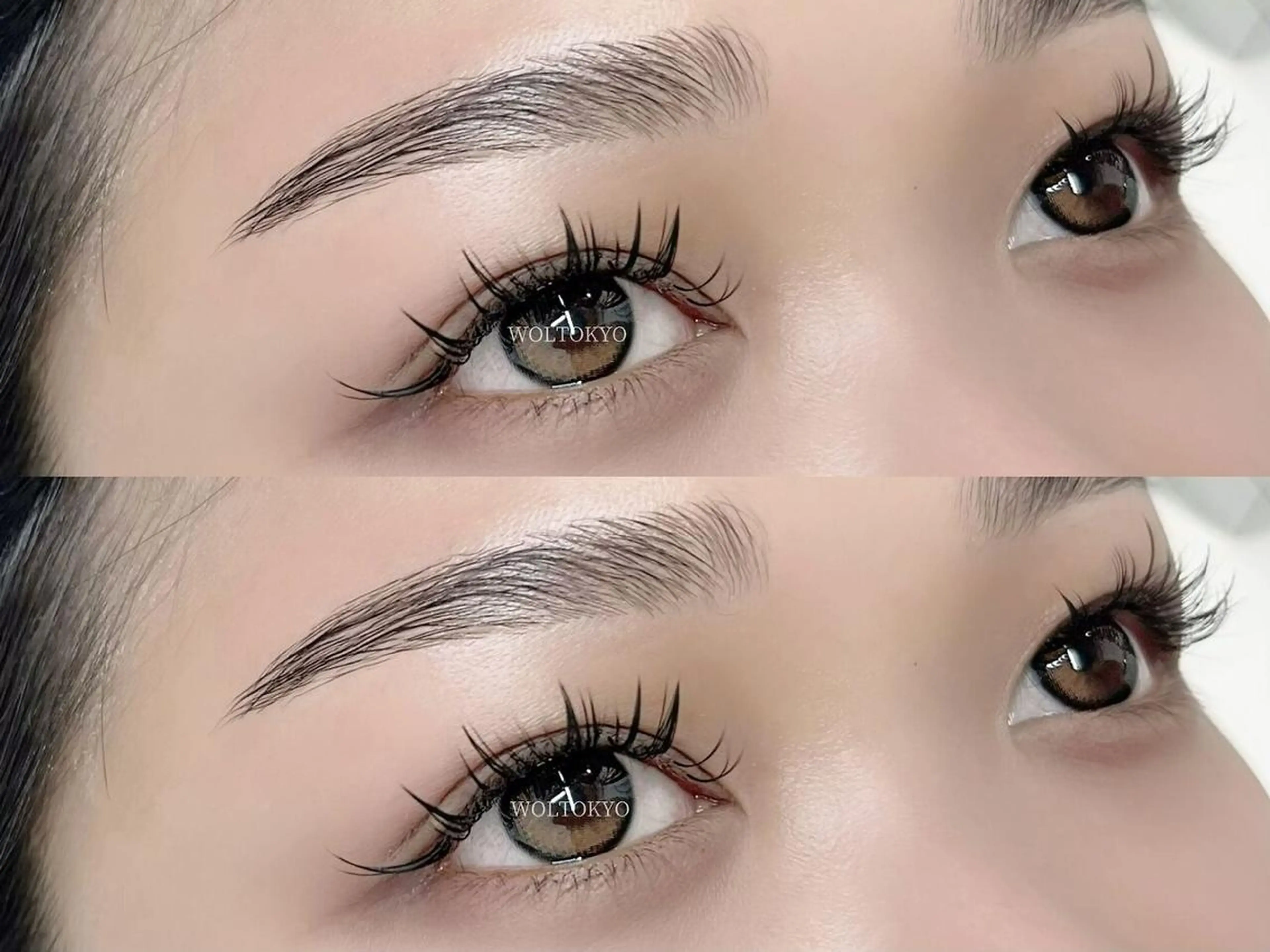 アイブロウ 🌙WOLTOKYO 🌙渋谷店hinaのマツエク・マツパデザイン