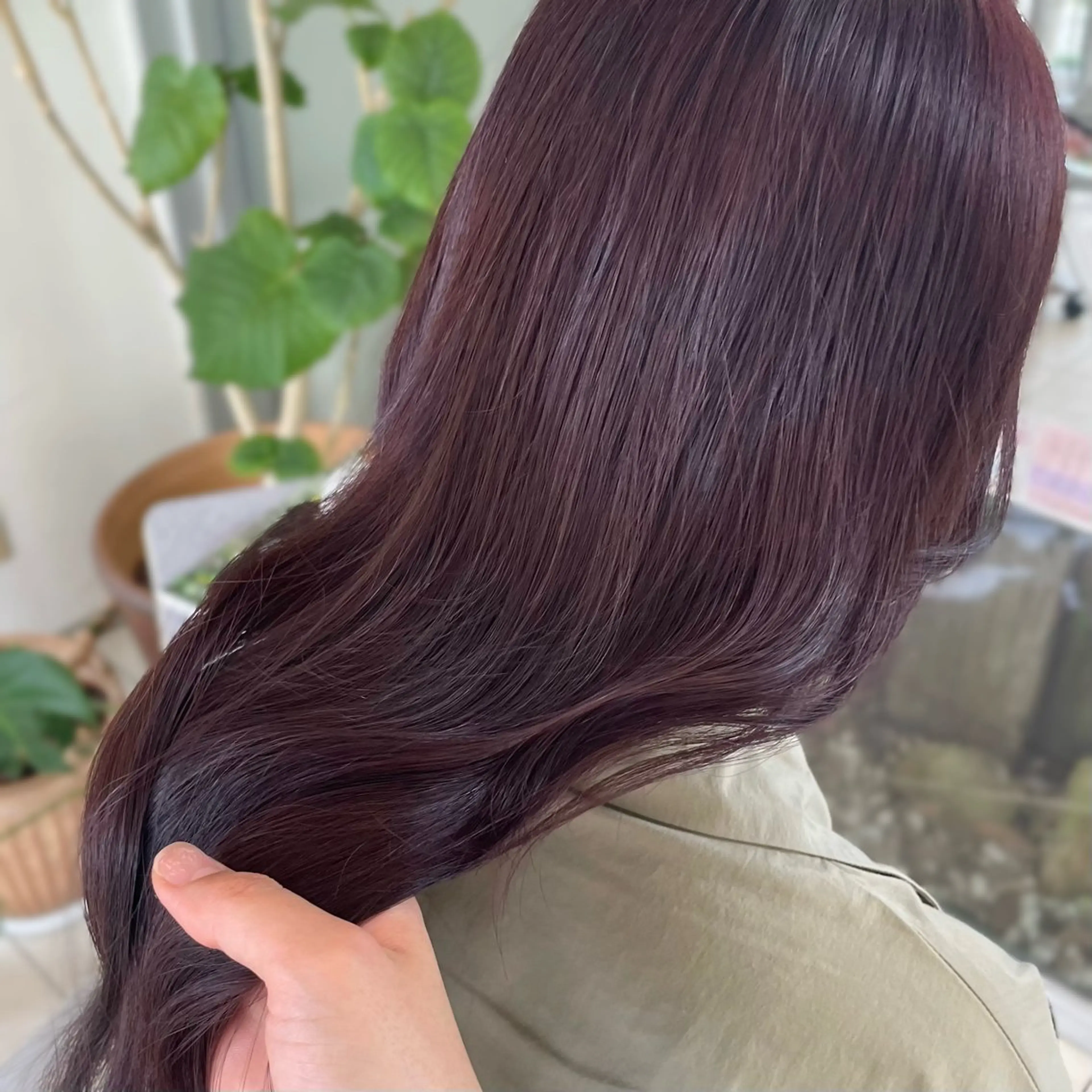 ミディアム カラー 髪質改善 チョコレートカラー/ 𝐒𝐚𝐤𝐢のヘアスタイル