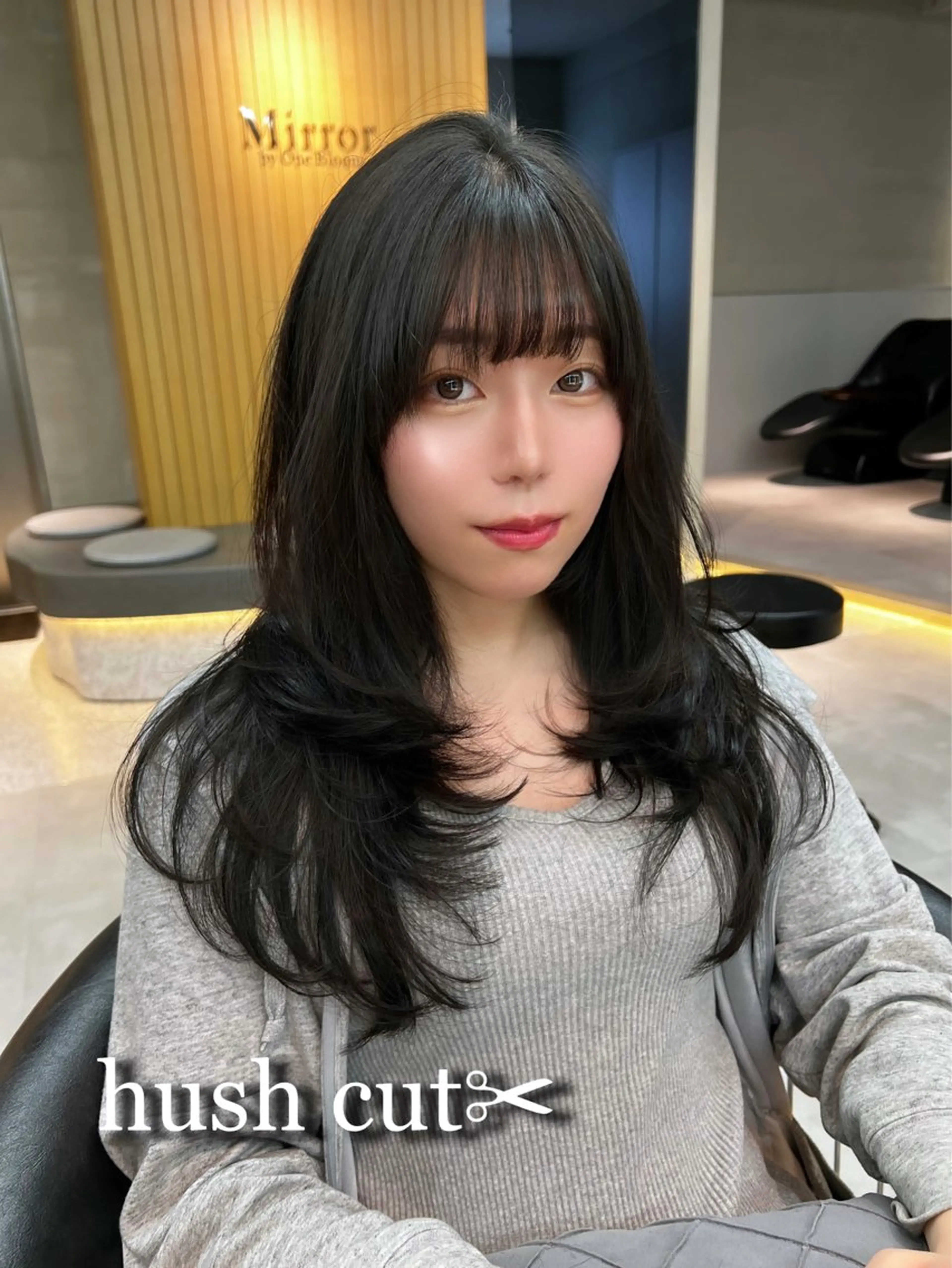 ロング カラー ヘアアレンジ ハッシュカット 似合わせカラー× ウルフカット/ホマレのヘアスタイル