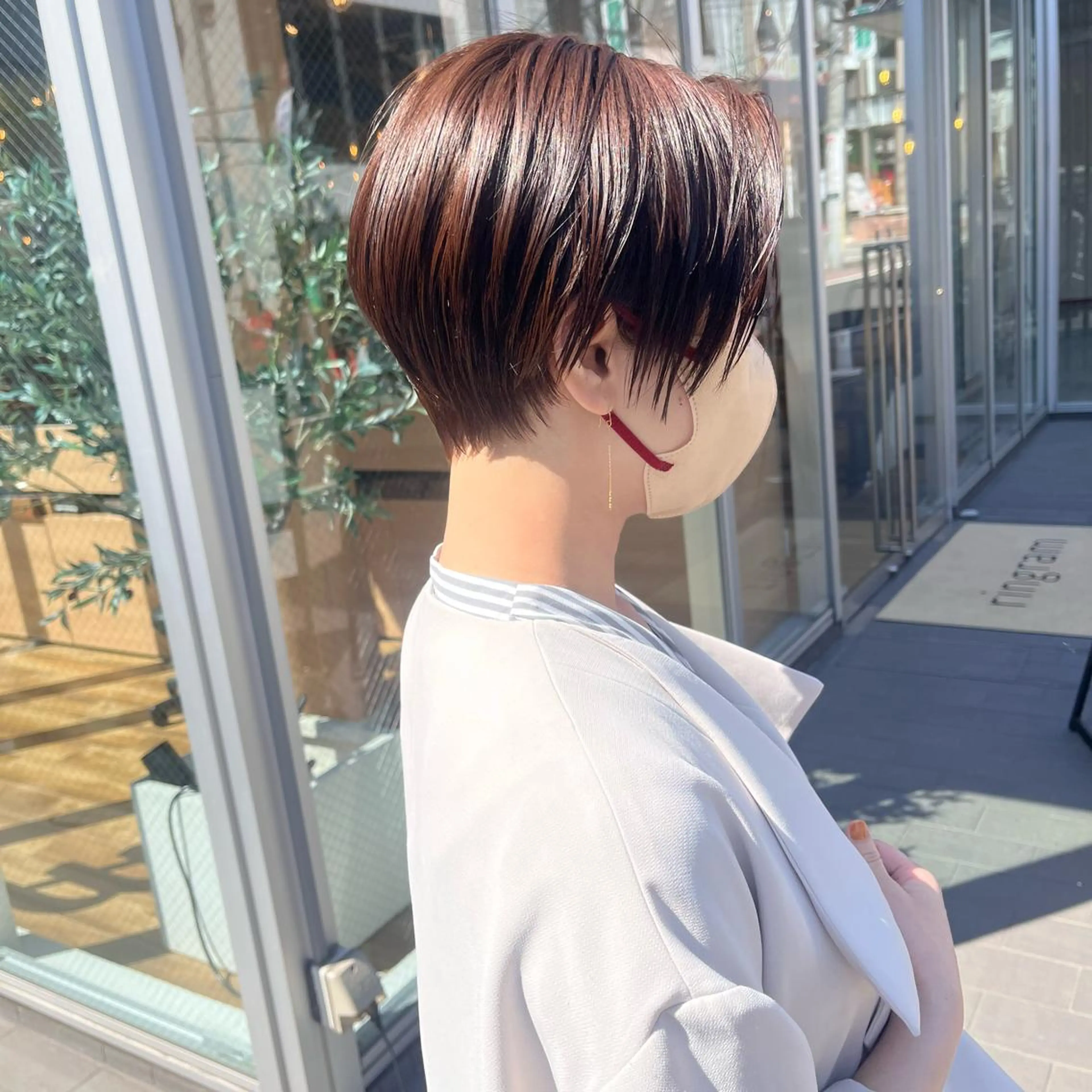 ショート カラー ボブ& 髪質改善FUMIYAのヘアスタイル