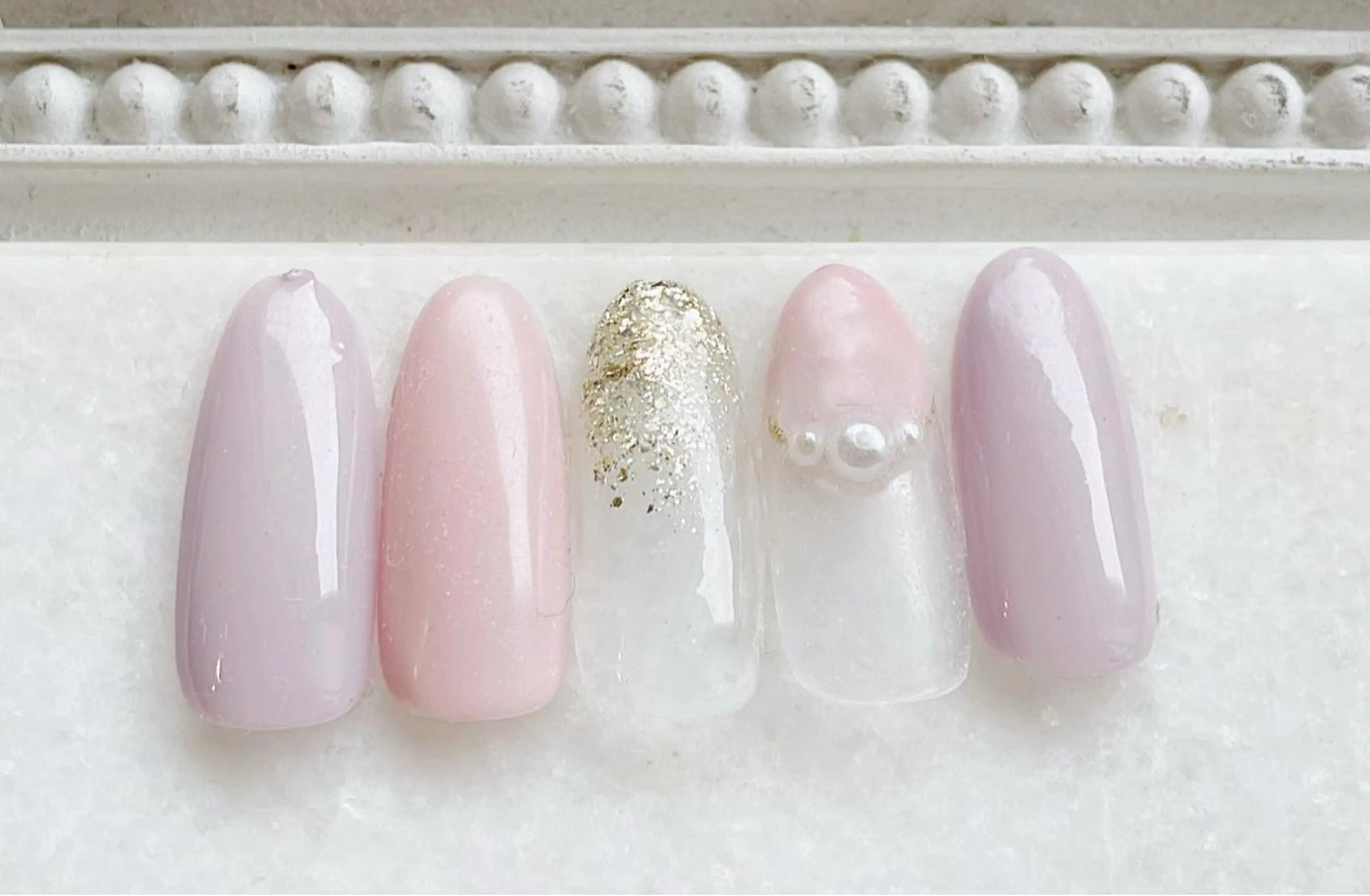 ネイル ジェルネイル パラジェル シンプルネイル ハンドネイル Satomi  のネイルデザイン