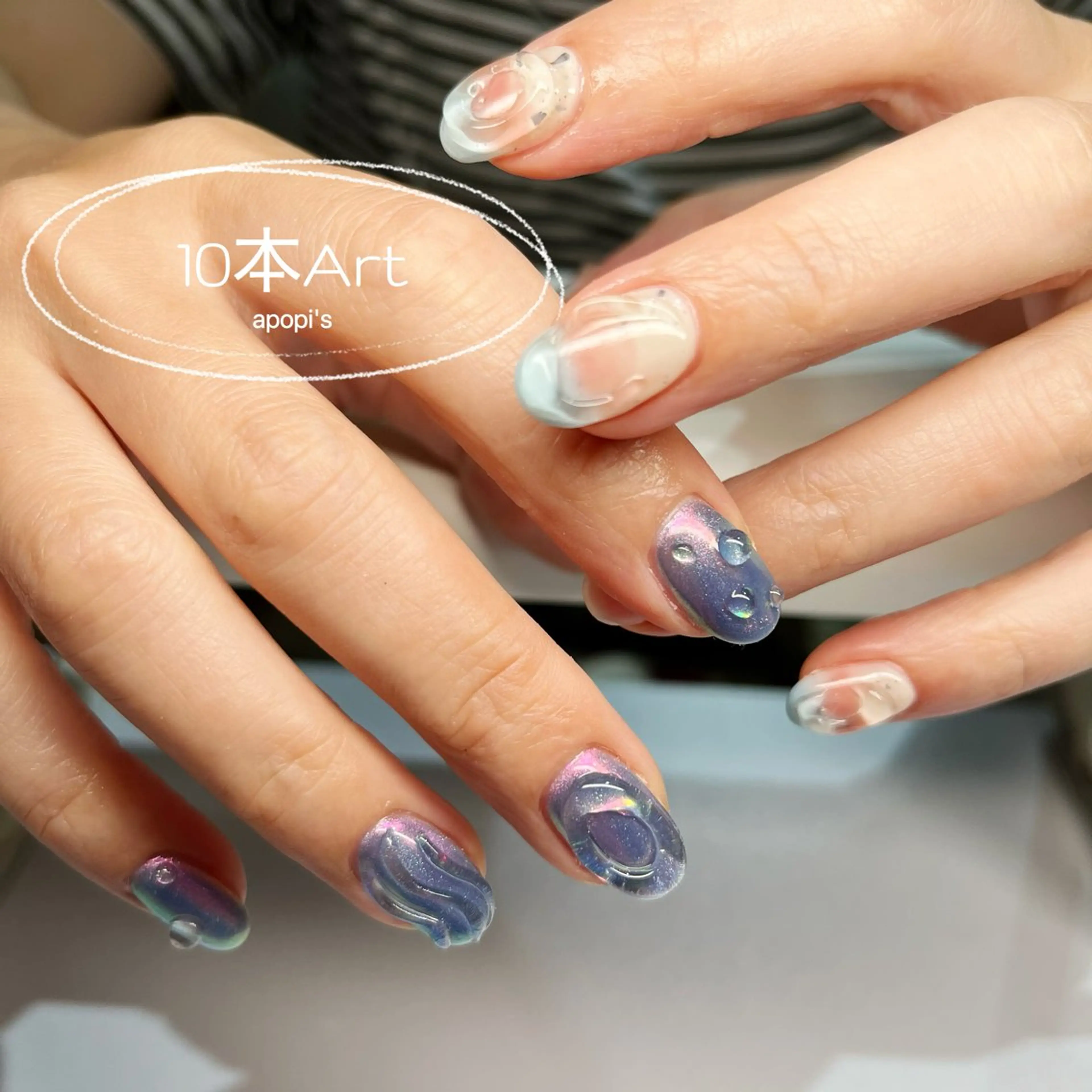 ネイル ハンドネイル apopis＊ close23:00のネイルデザイン