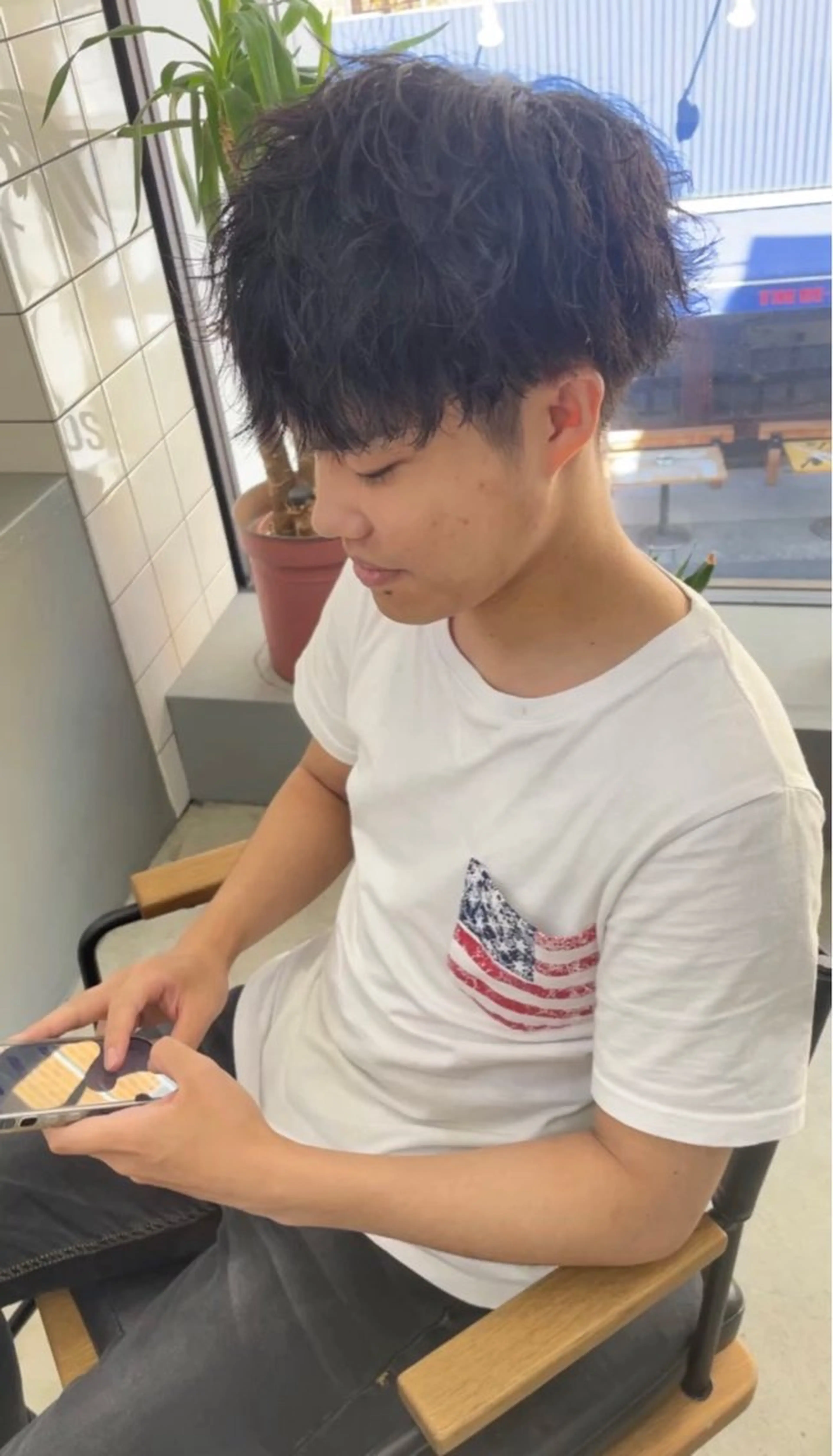 パーマ メンズ メンズ専門サロン wokeのヘアスタイル