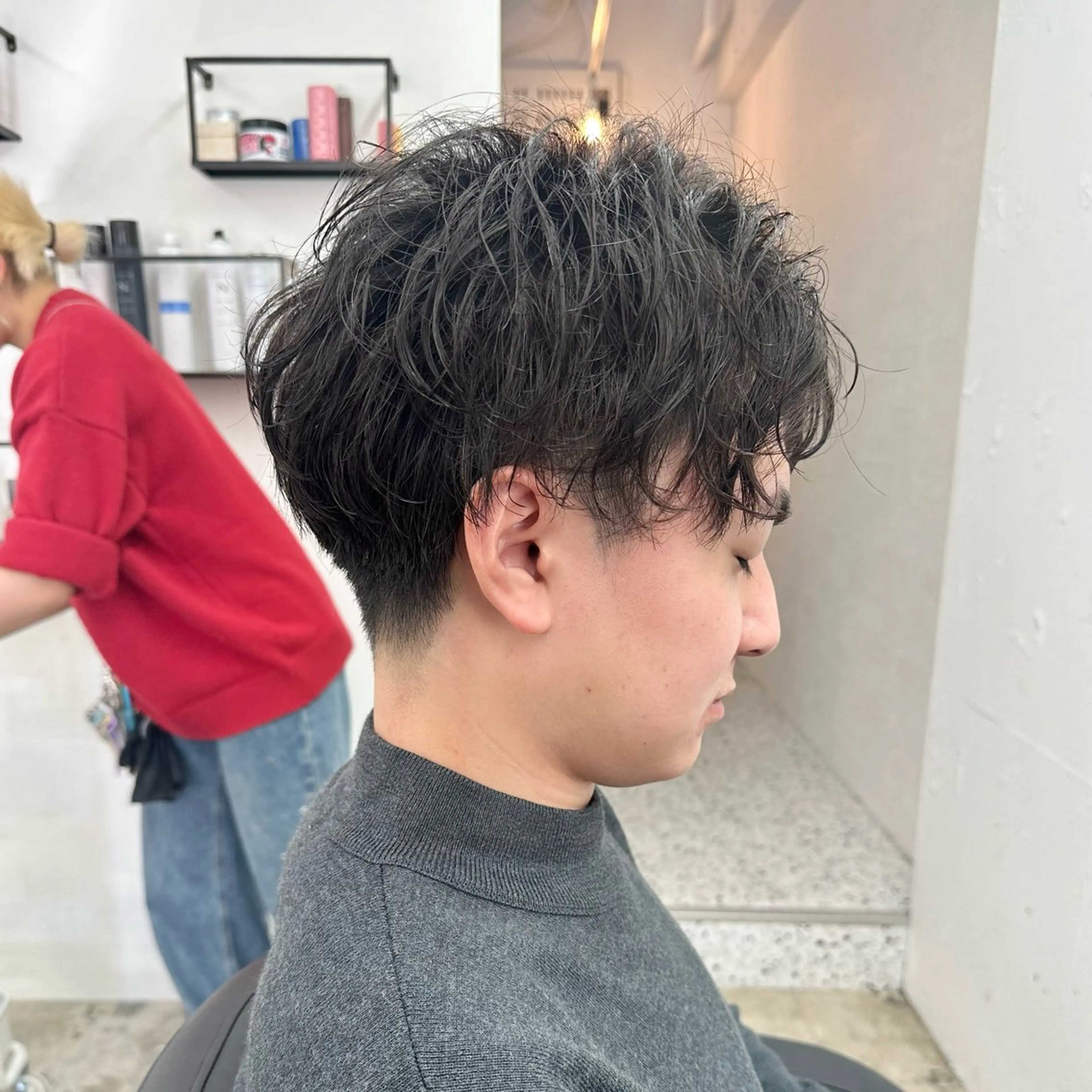 メンズ メンズパーマ ✂️大人のデザイン vivid✂️のヘアスタイル