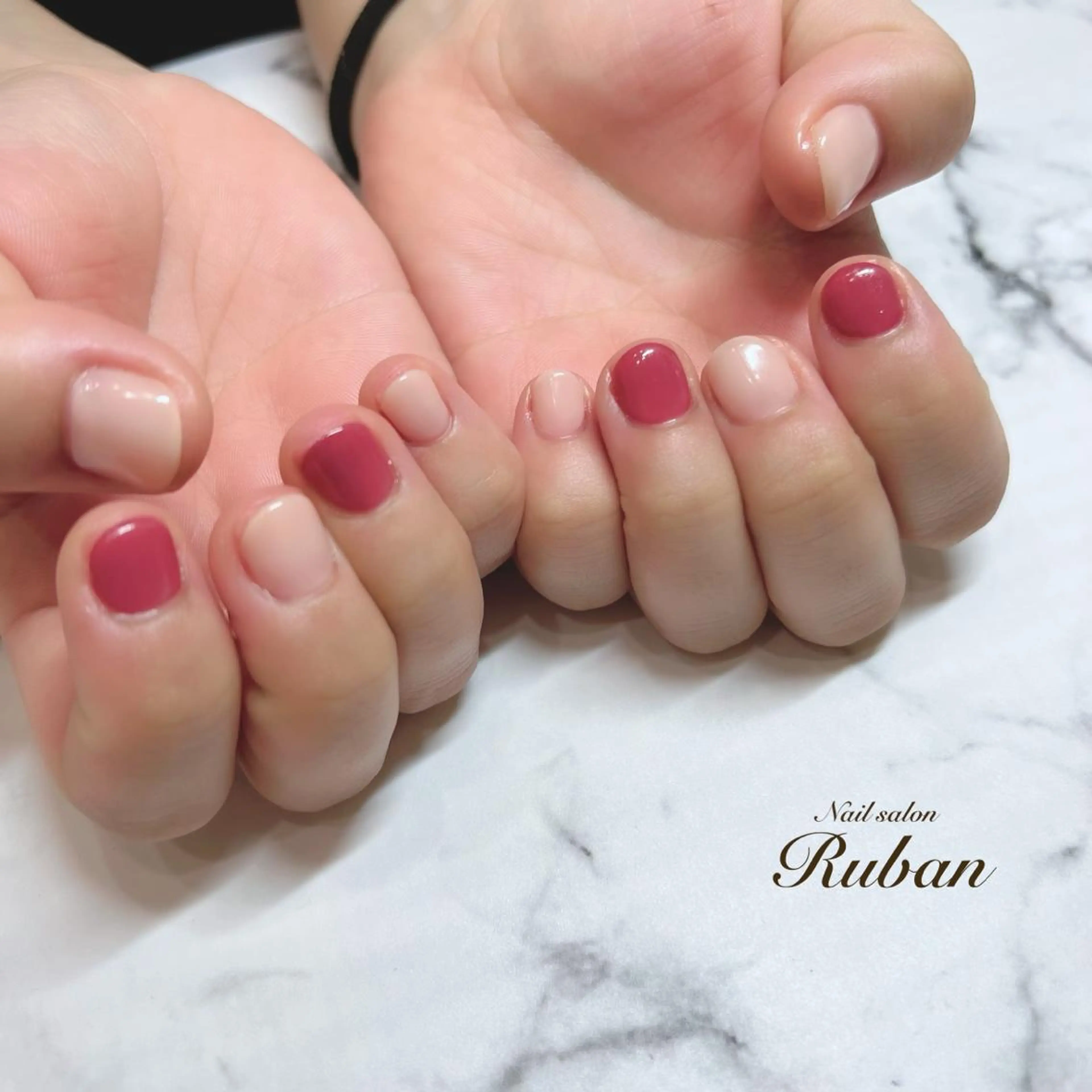 ネイル ワンカラーネイル Nail salon Ruban所属・Nail salon Rubanのネイルデザイン