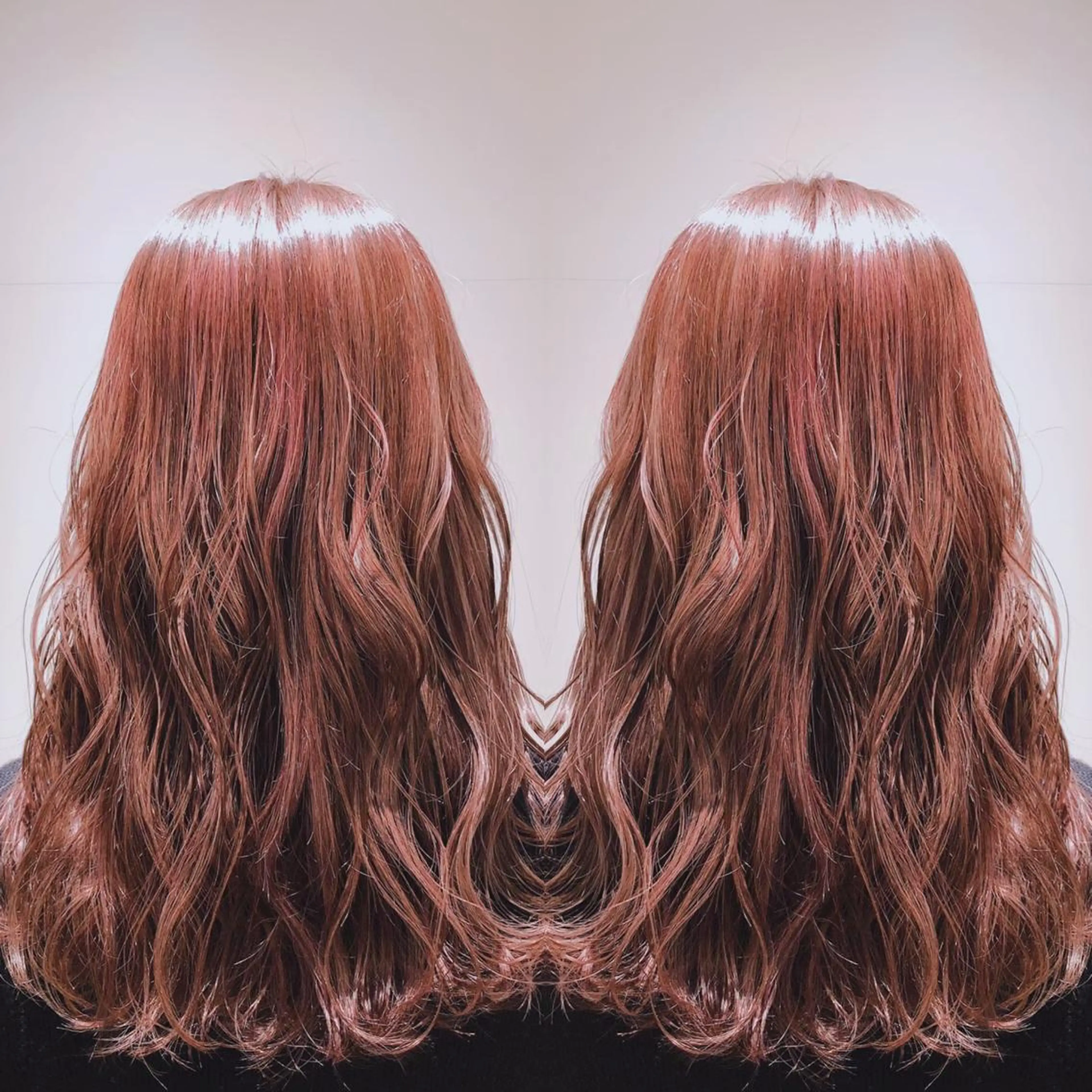 セミロング ヘアカラー トリートメント 店長✨レイヤー✖️ 髪質改善✖️韓国ヘアのヘアスタイル