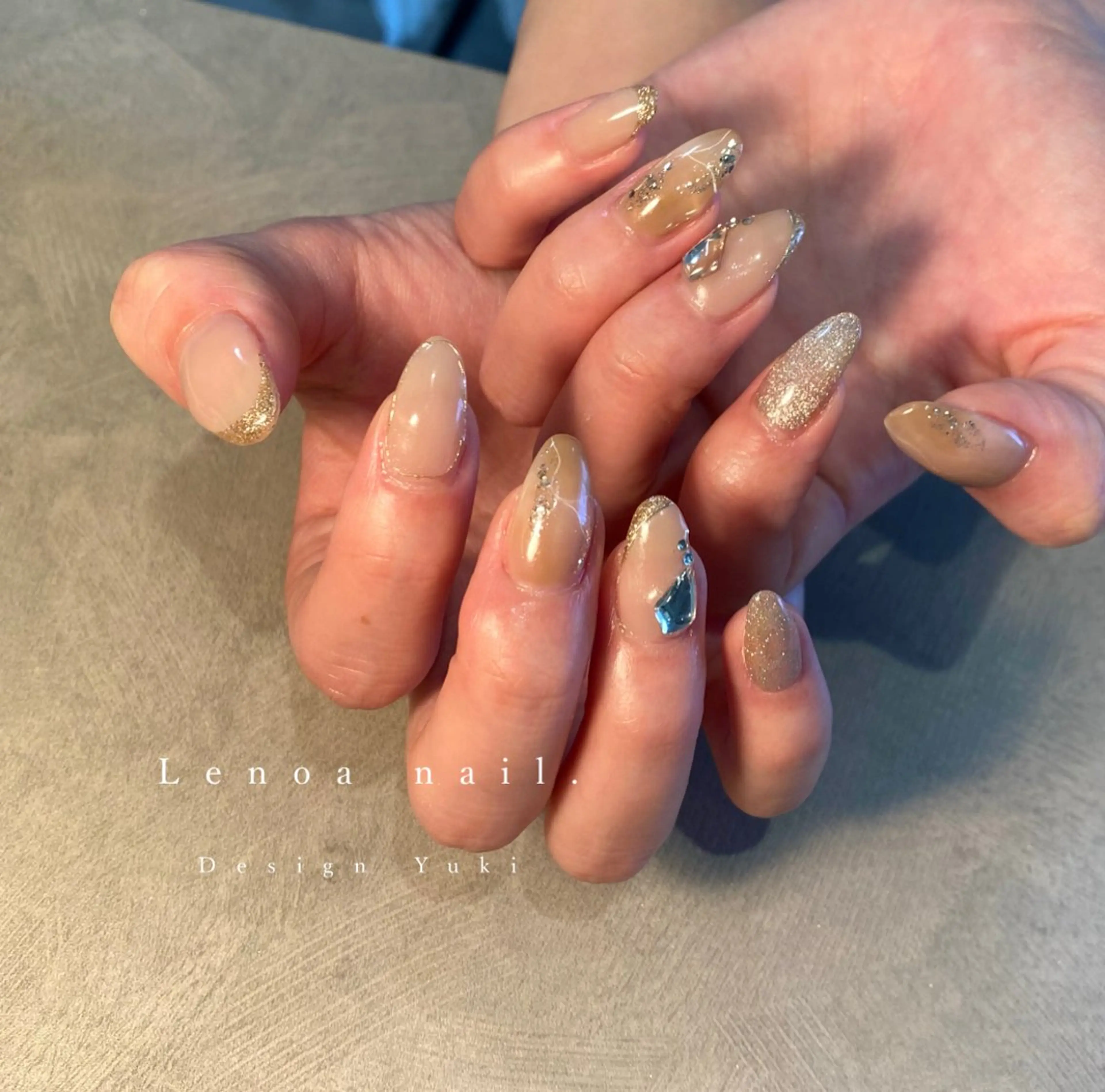 ネイル ハンドネイル Lenoa Yukiのネイルデザイン