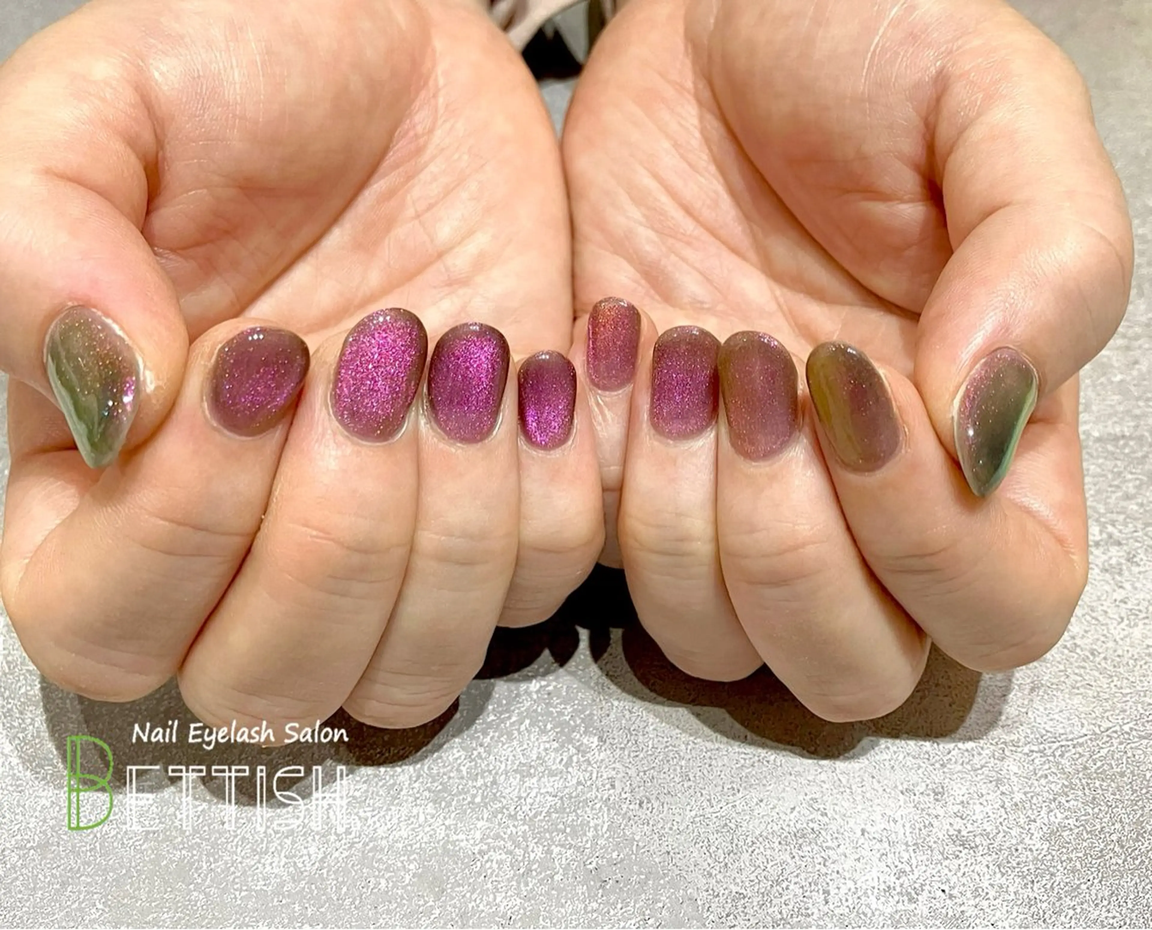 ネイル マグネットネイル ハンドネイル BETTISH. KUMIKO☺︎︎のネイルデザイン