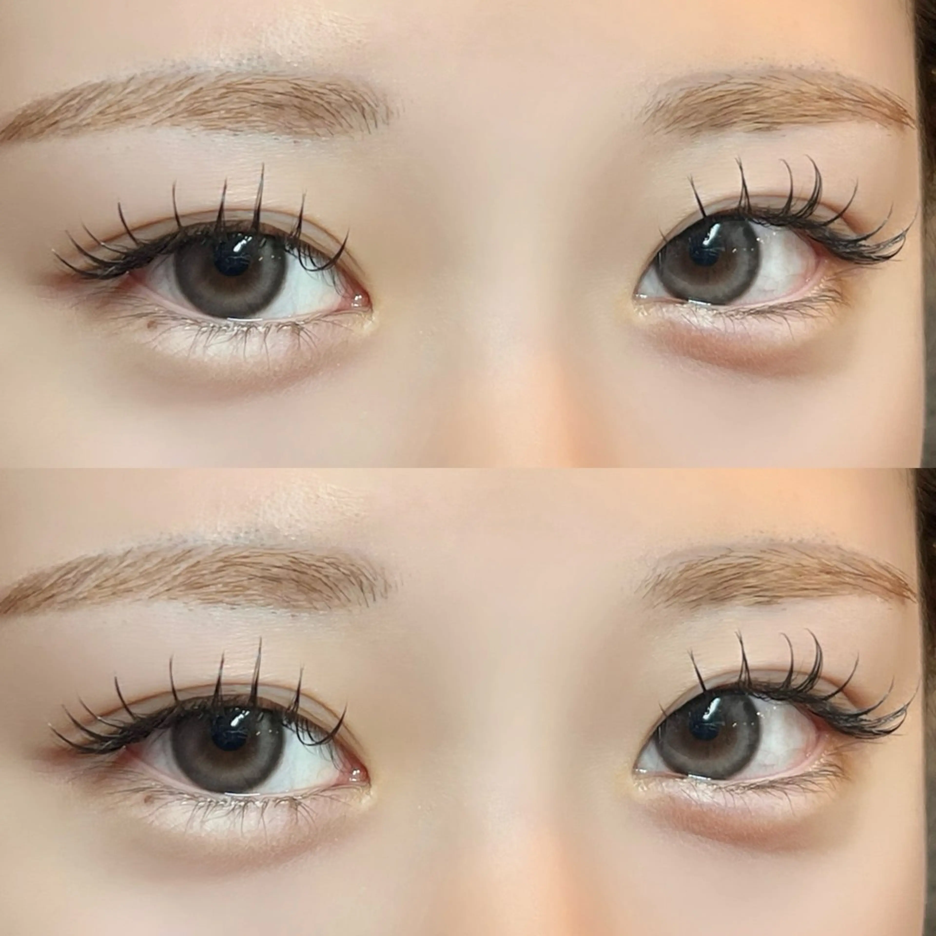 マツエク・マツパ 束感まつ毛 Fair Yui🤍のマツエク・マツパデザイン