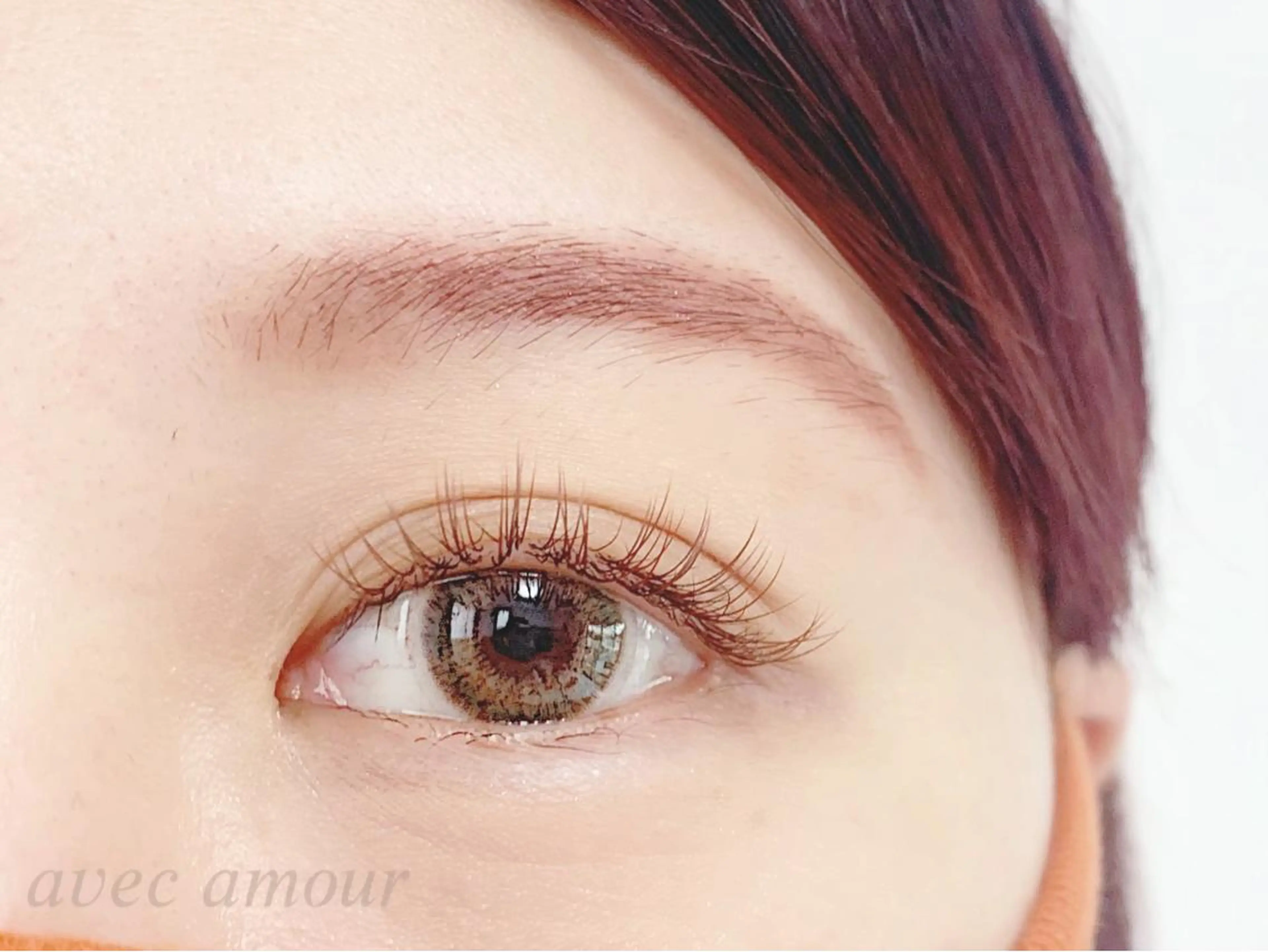 マツエク・マツパ フラットラッシュ JR豊田駅🫧 avec amourのネイルデザイン