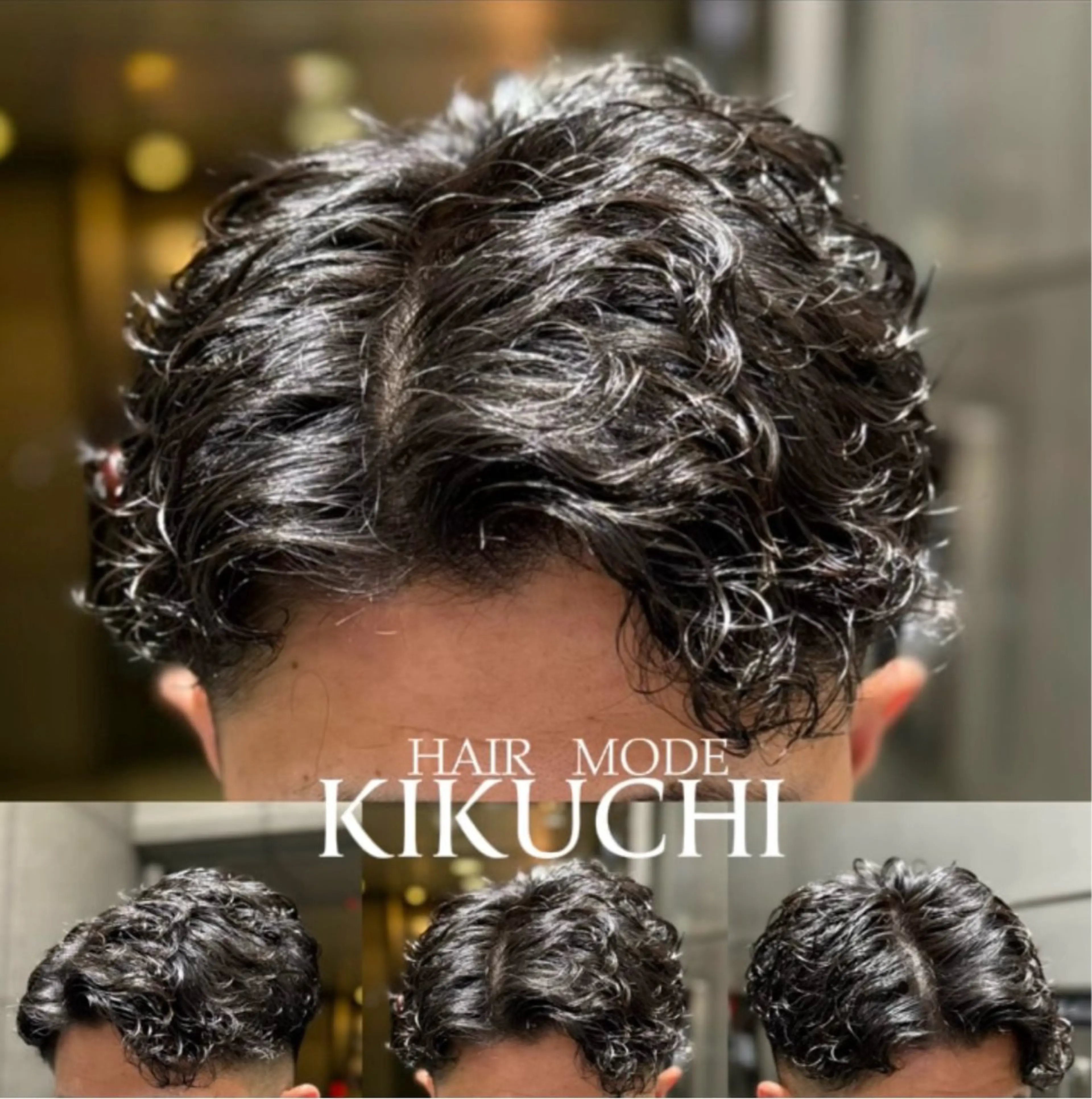 ショート カット パーマ 木下 翼のヘアスタイル