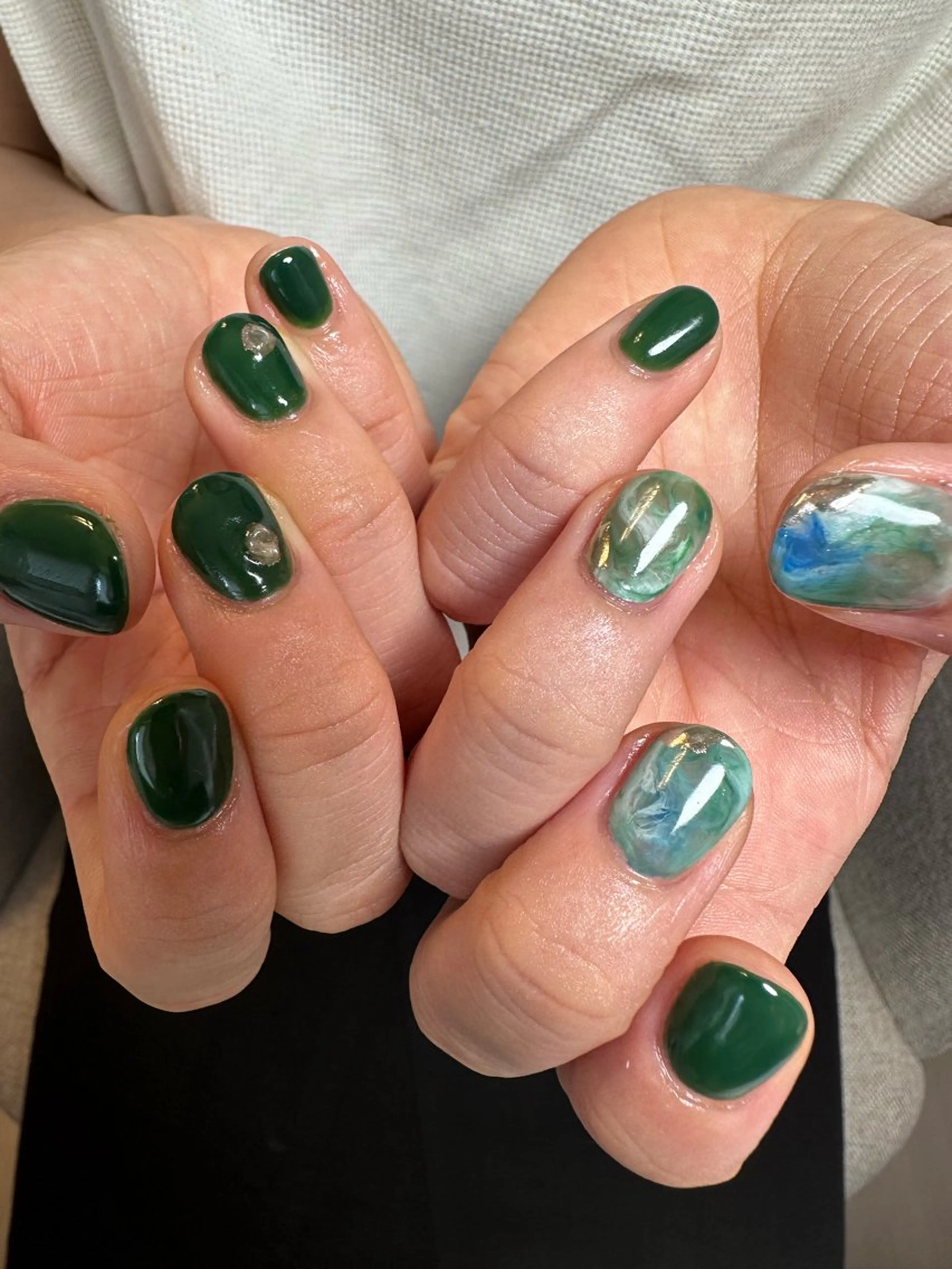 ネイル ニュアンスネイル Atelier Ariのネイルデザイン