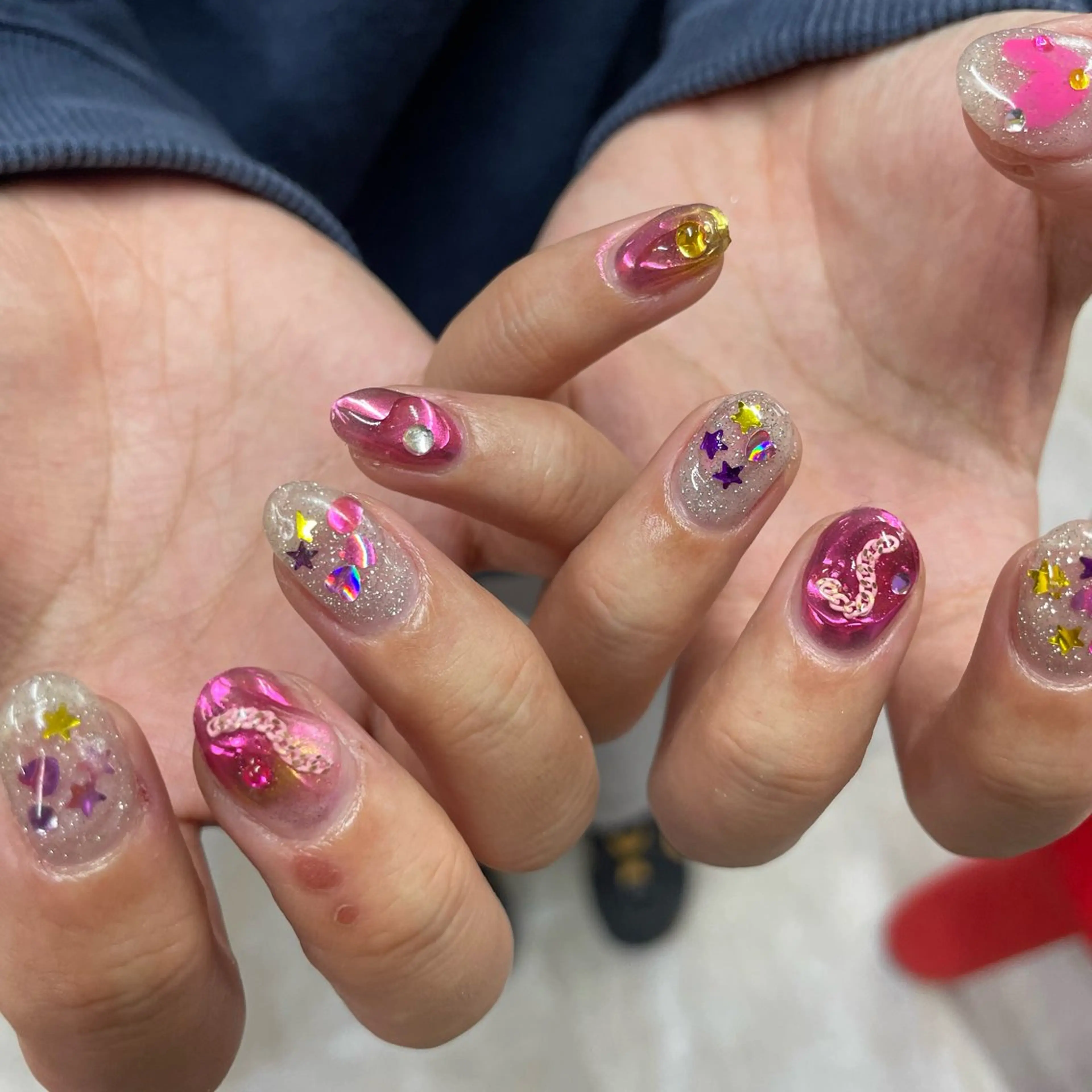 ネイル ハンドネイル ひめか🫁 推し概念・個性派のネイルデザイン