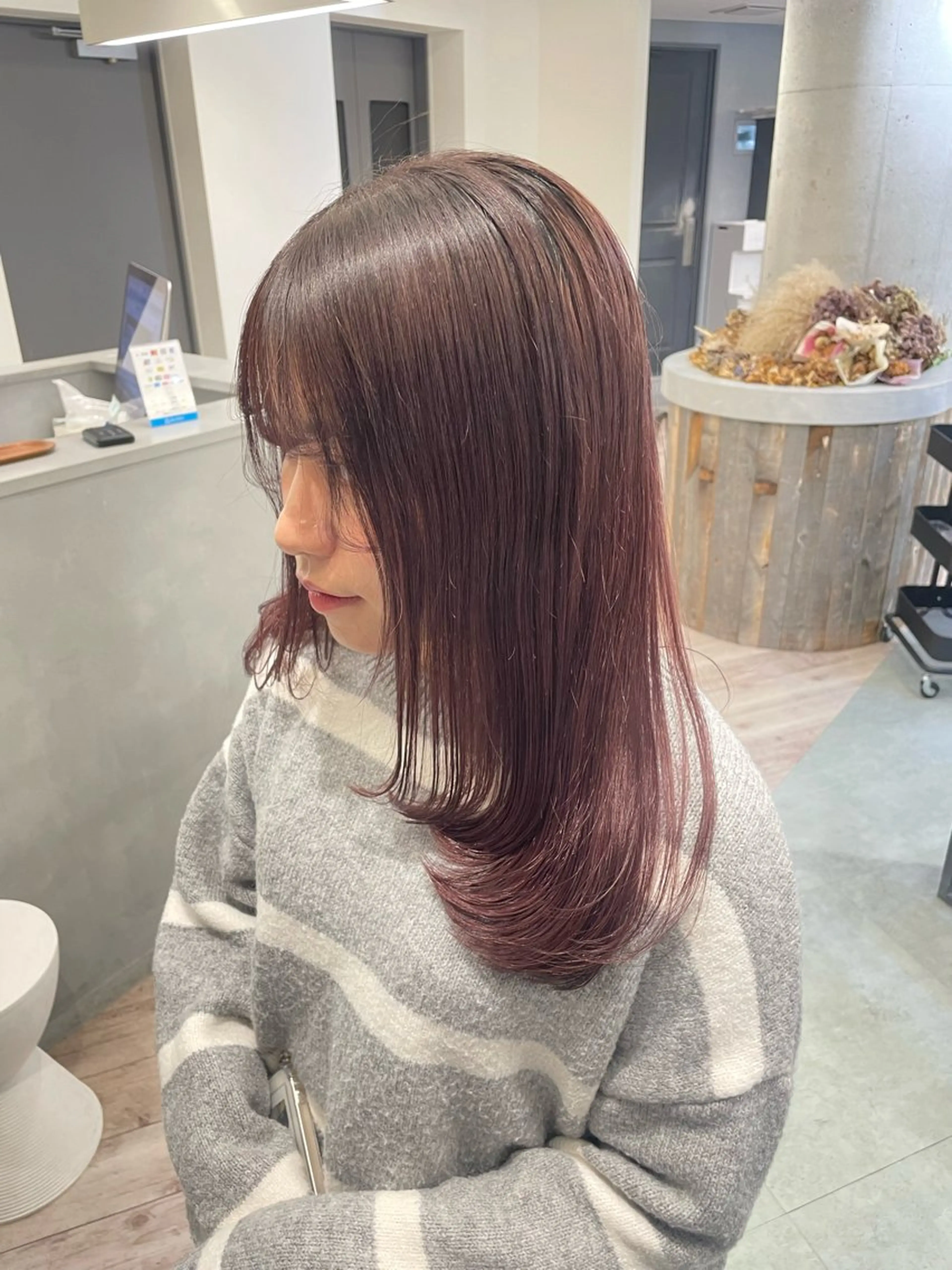 ロング ♡似合わせハイトーン ♡maiのヘアスタイル
