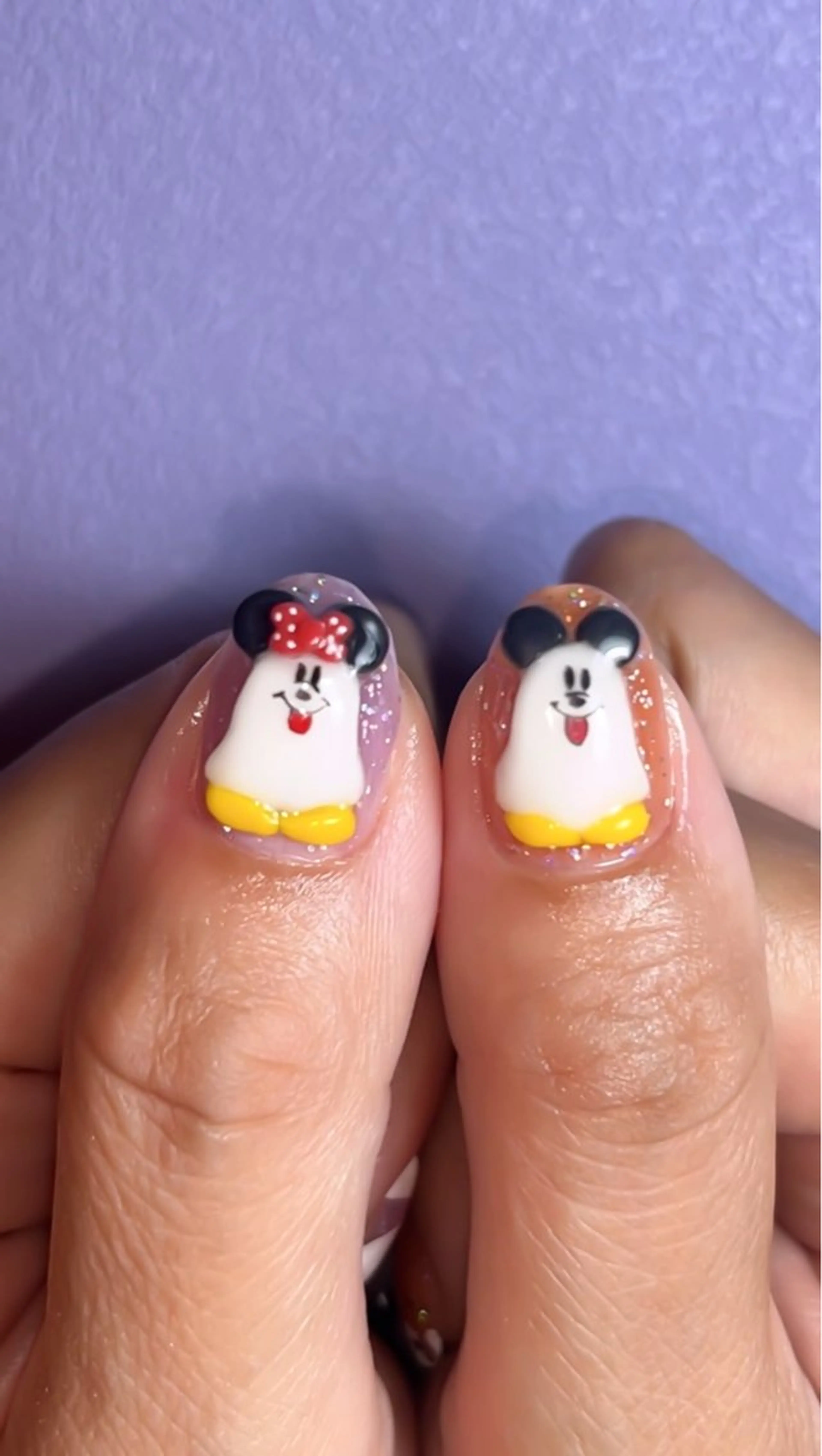 ネイル ハロウィン ハンドネイル ハンドケア ナツインフィニティ ネイルズ（なつ）のネイルデザイン