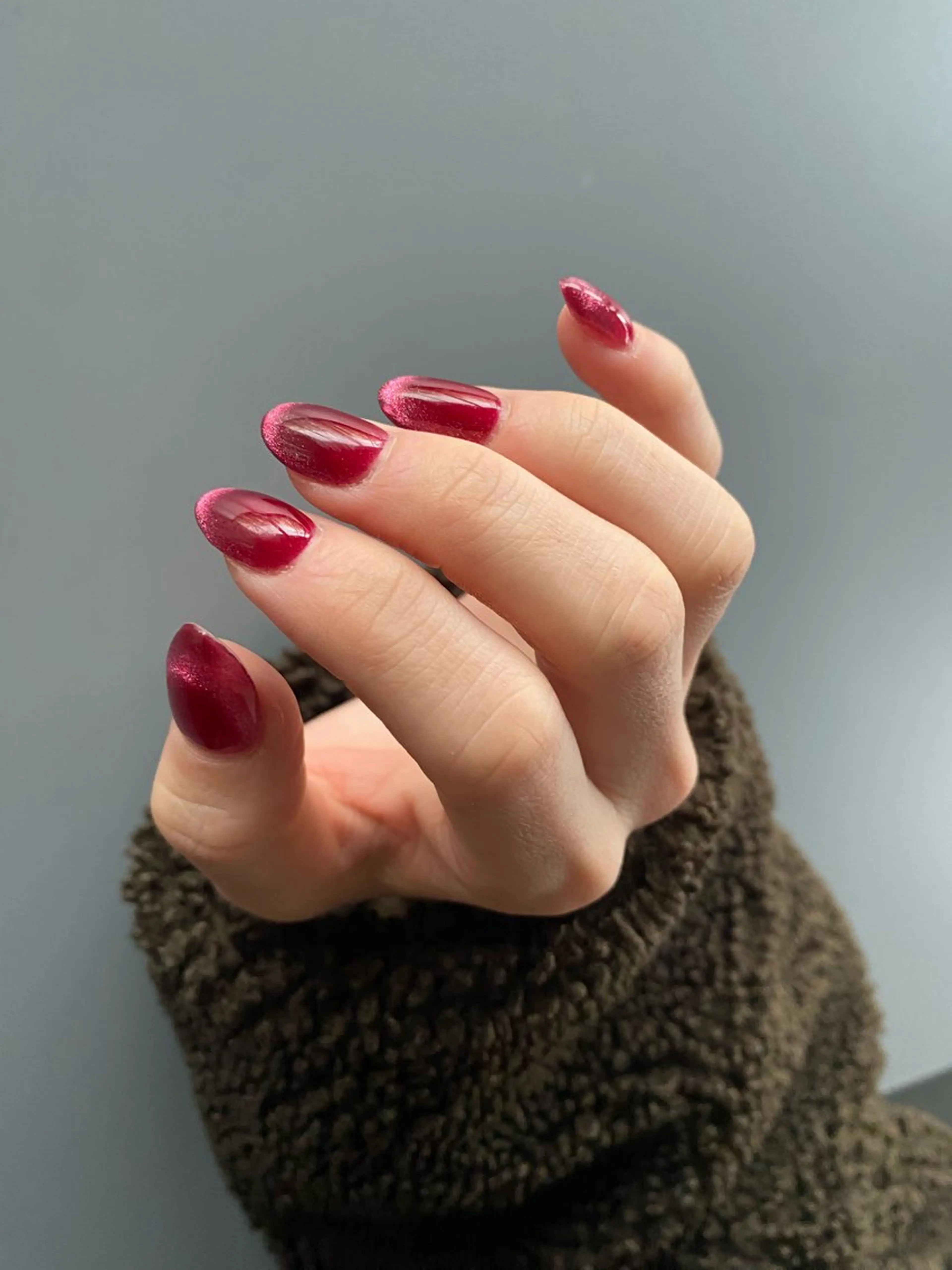 ネイル 氷ネイル・うるうるネイル マグネットネイル モア 錦糸町のネイルデザイン