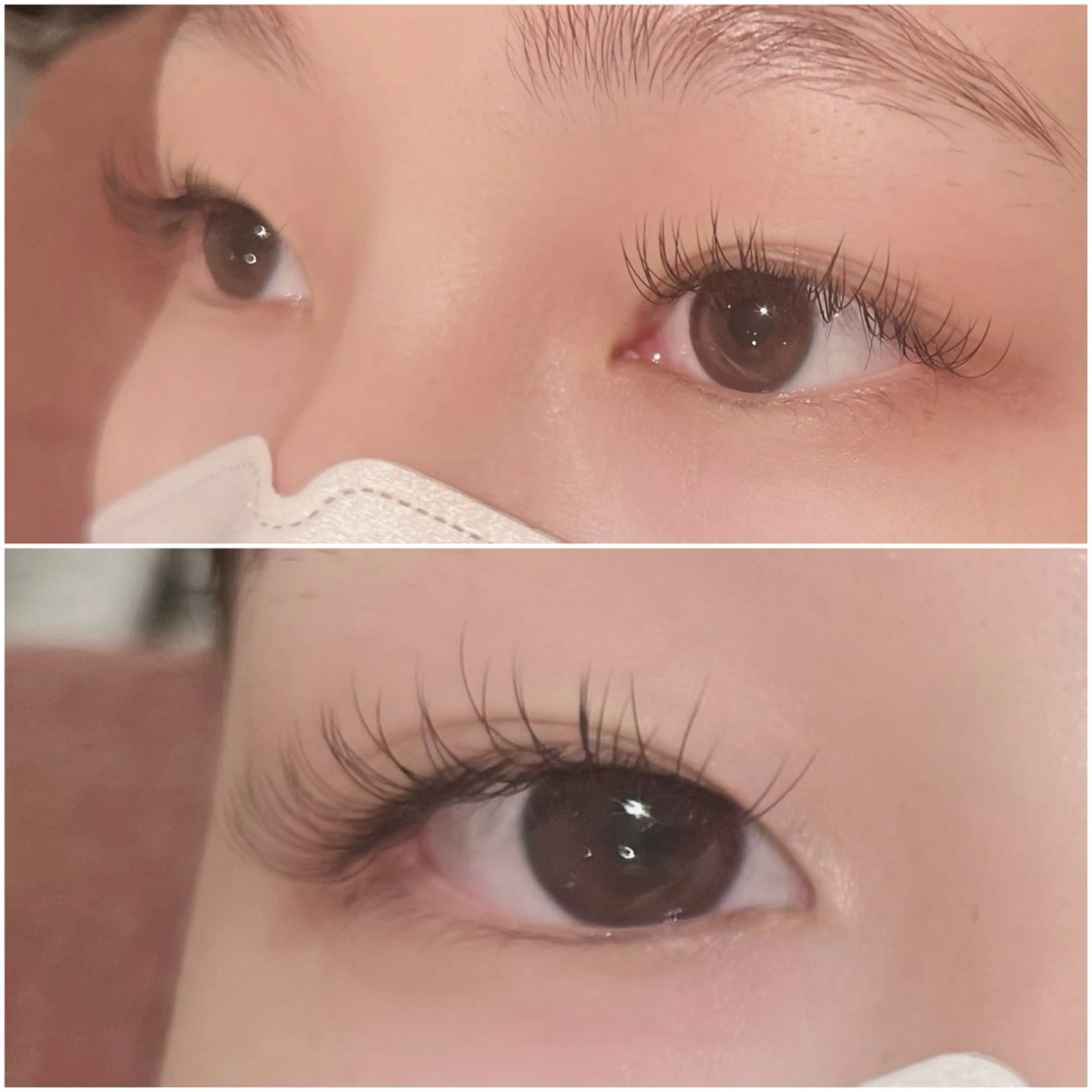 マツエク・マツパ Dカール フラットラッシュ REVE （レーヴ）のマツエク・マツパデザイン