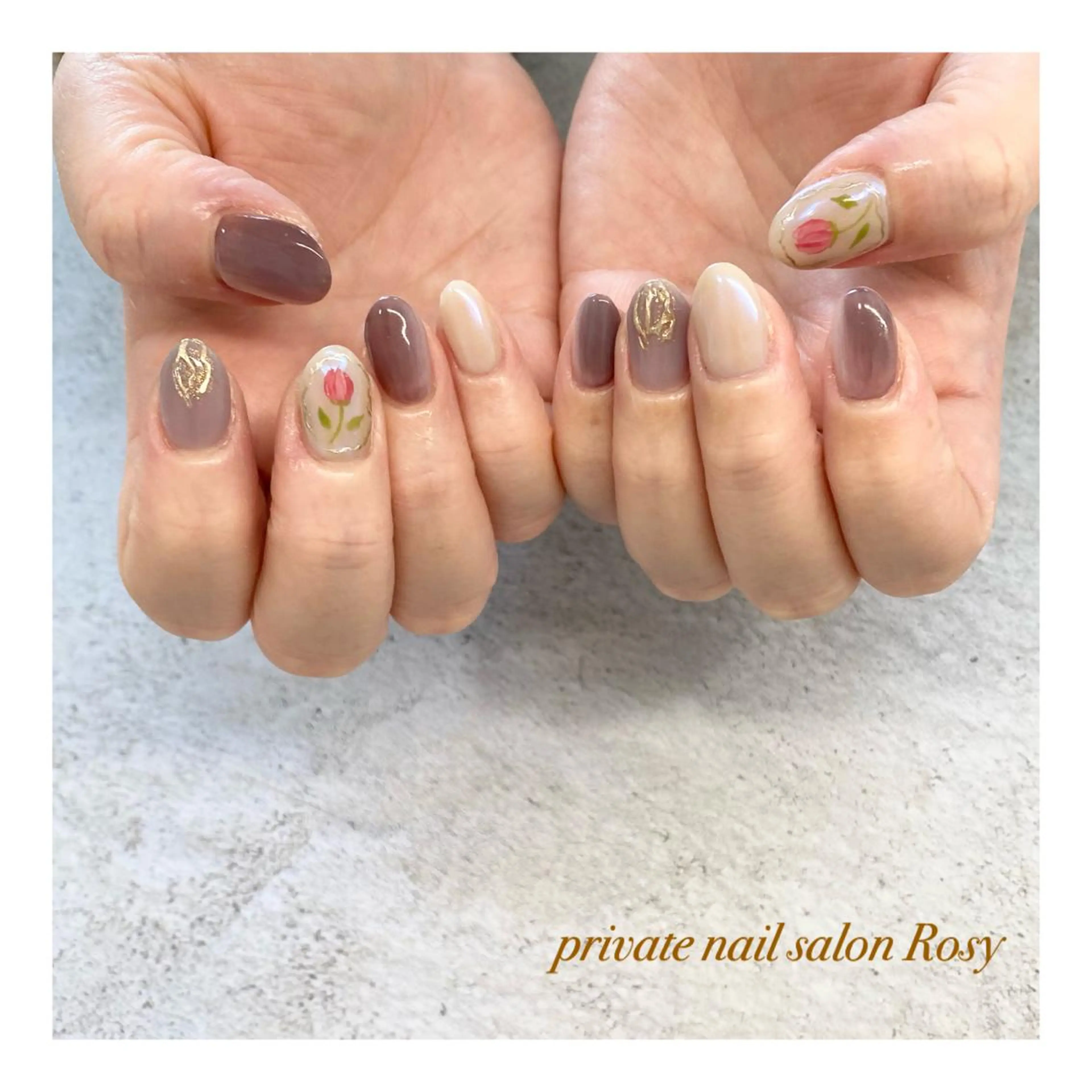 ネイル 🌹 𝕄𝕒𝕚のネイルデザイン