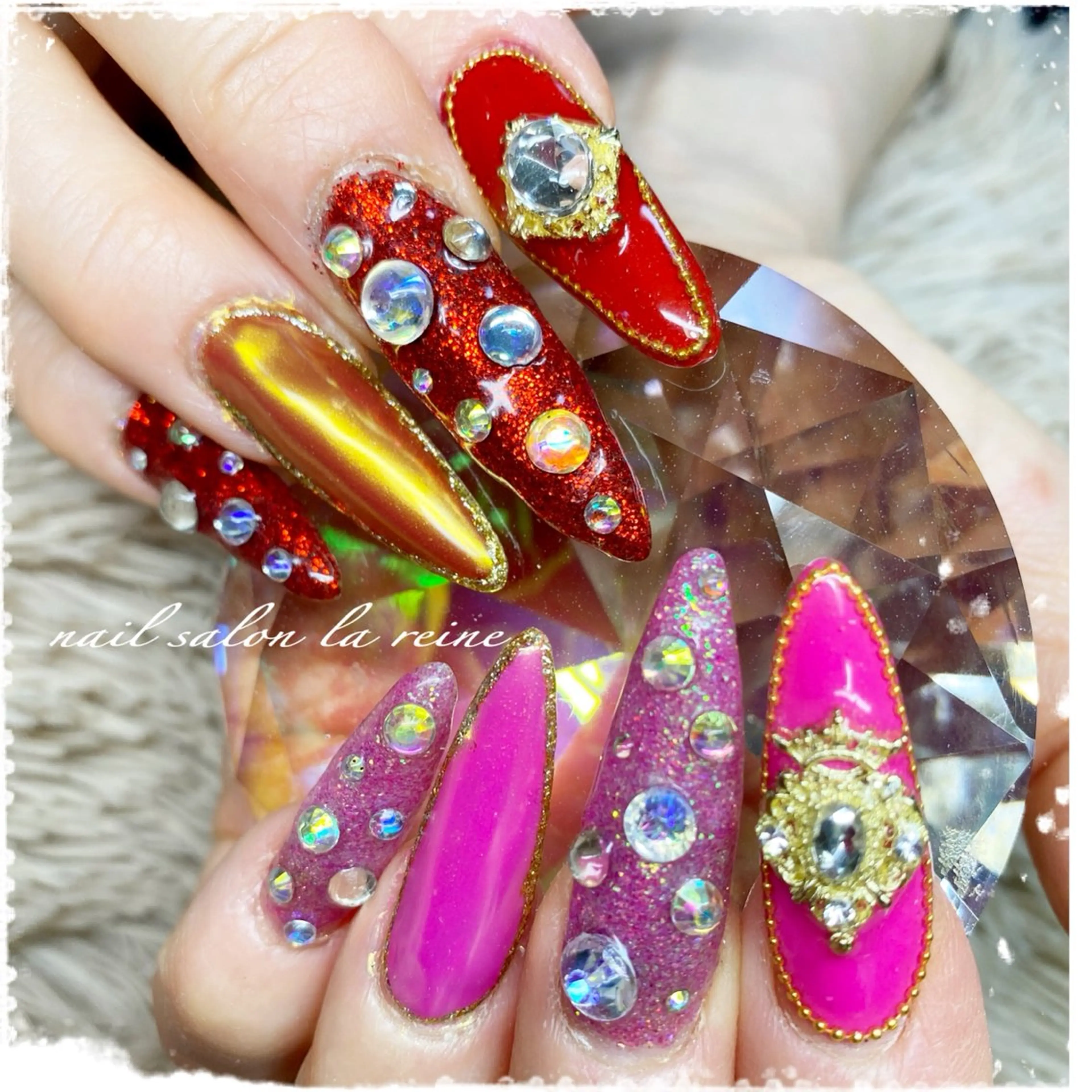 ネイル ハンドネイル nail salon la reineのネイルデザイン