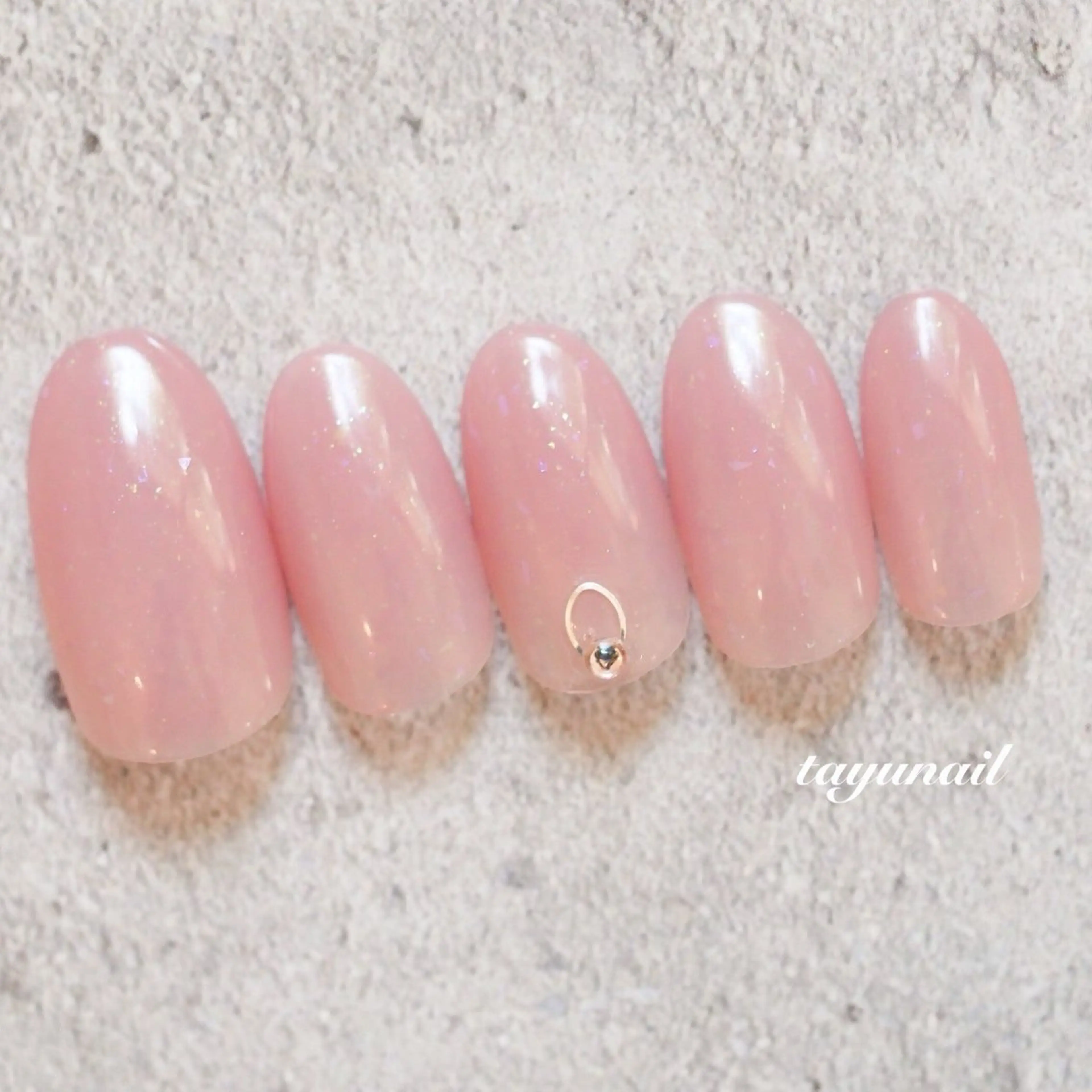 ネイル アートネイル ジェルネイル パラジェル シンプルネイル ハンドネイル ネイルサロン 【たゆnail】のネイルデザイン