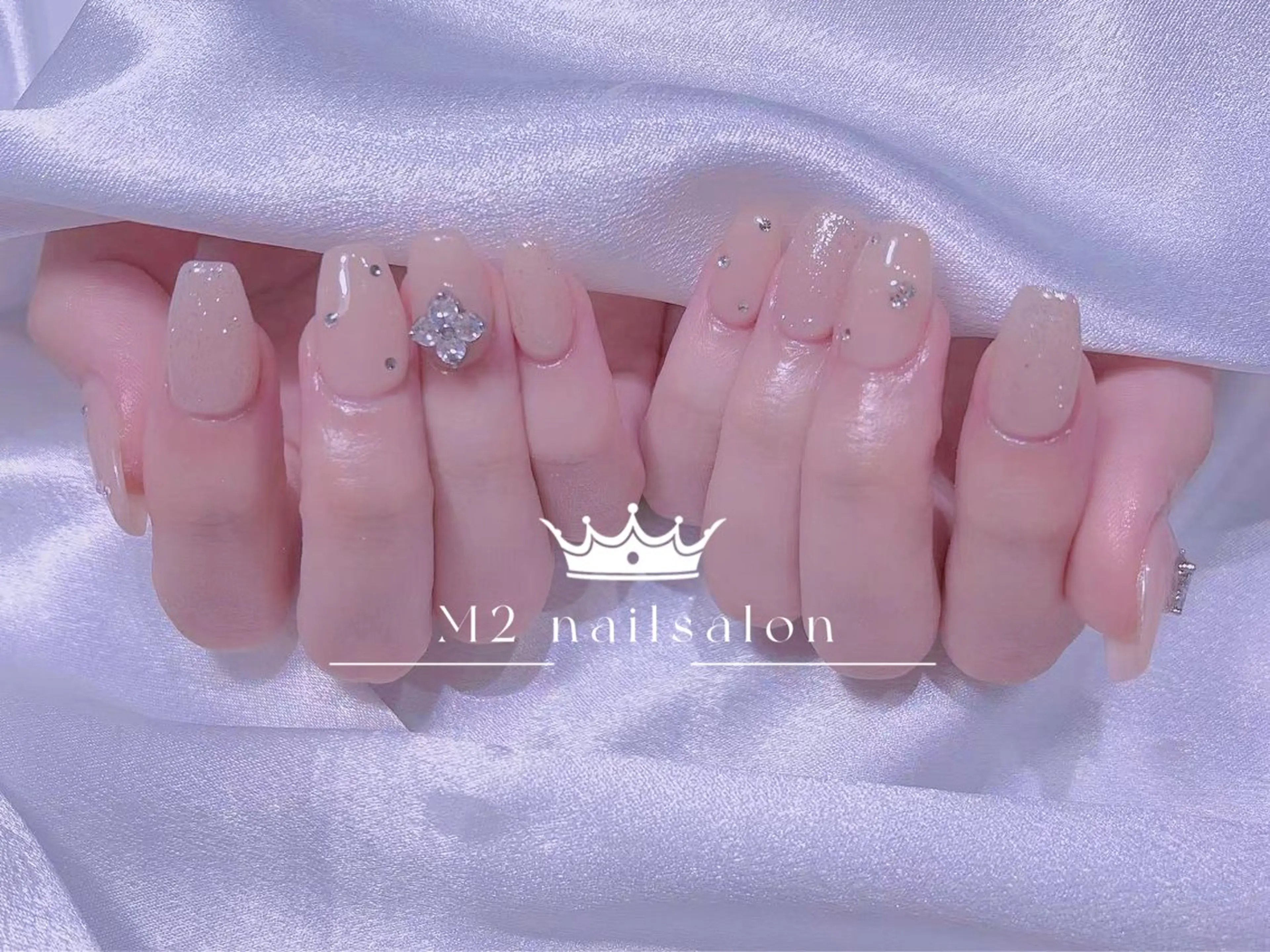 ネイル ハンドネイル 長さだし専門店 M2　rikaのネイルデザイン