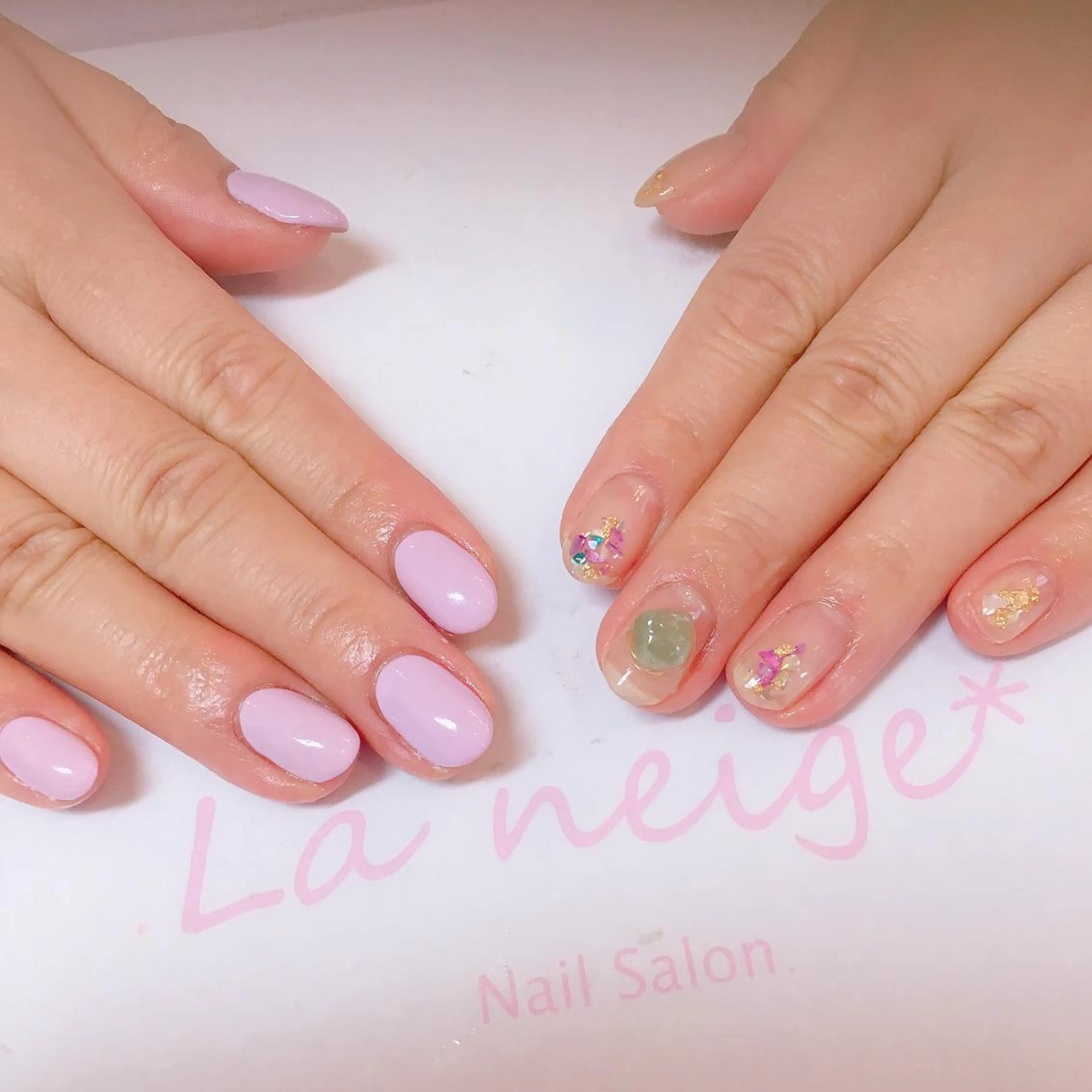 ネイル La neige* yuki 🐩🌙のネイルデザイン