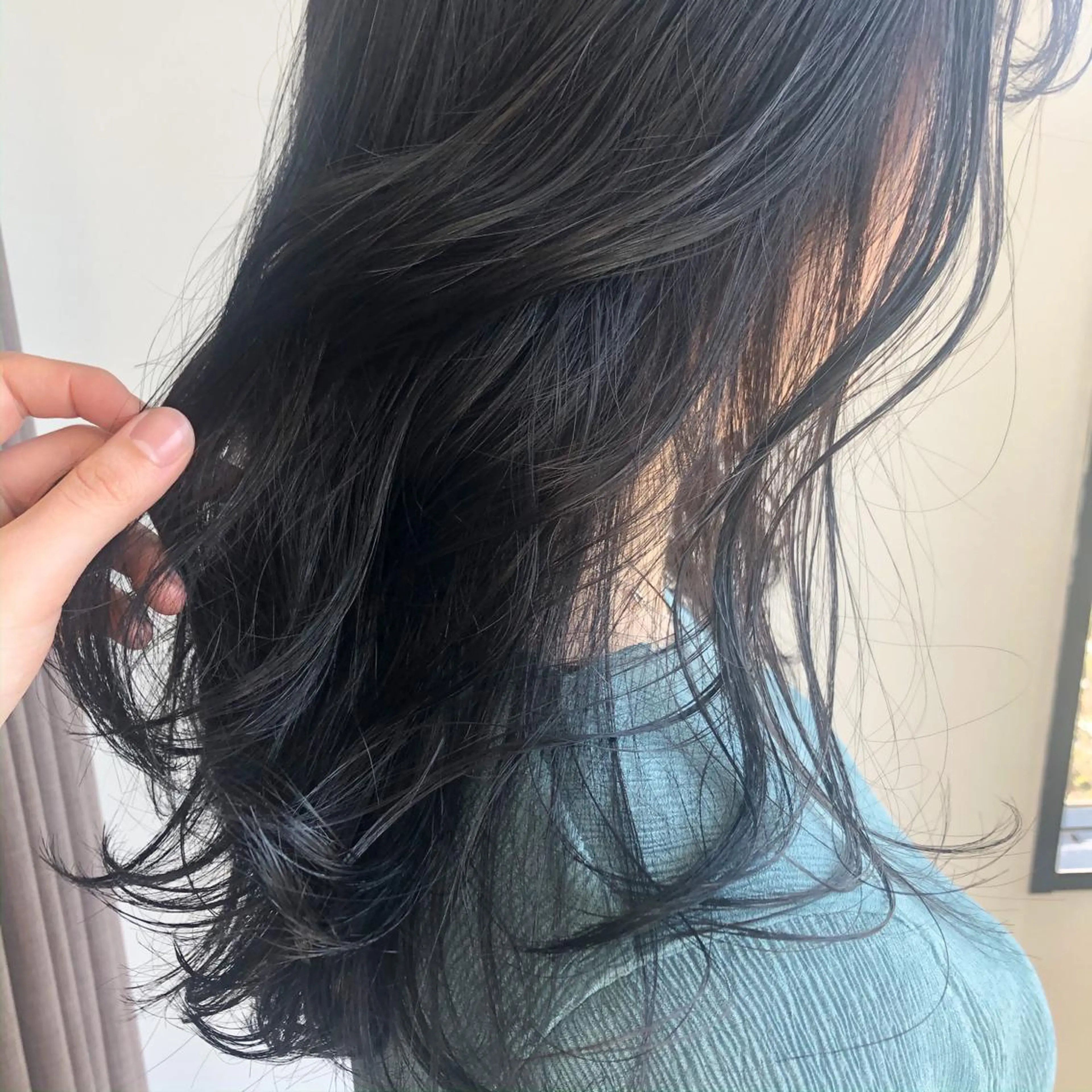 ミディアム カラー ヘアカラー トリートメント 🌼透明感艶カラー オリーブ🌼河村咲のヘアスタイル