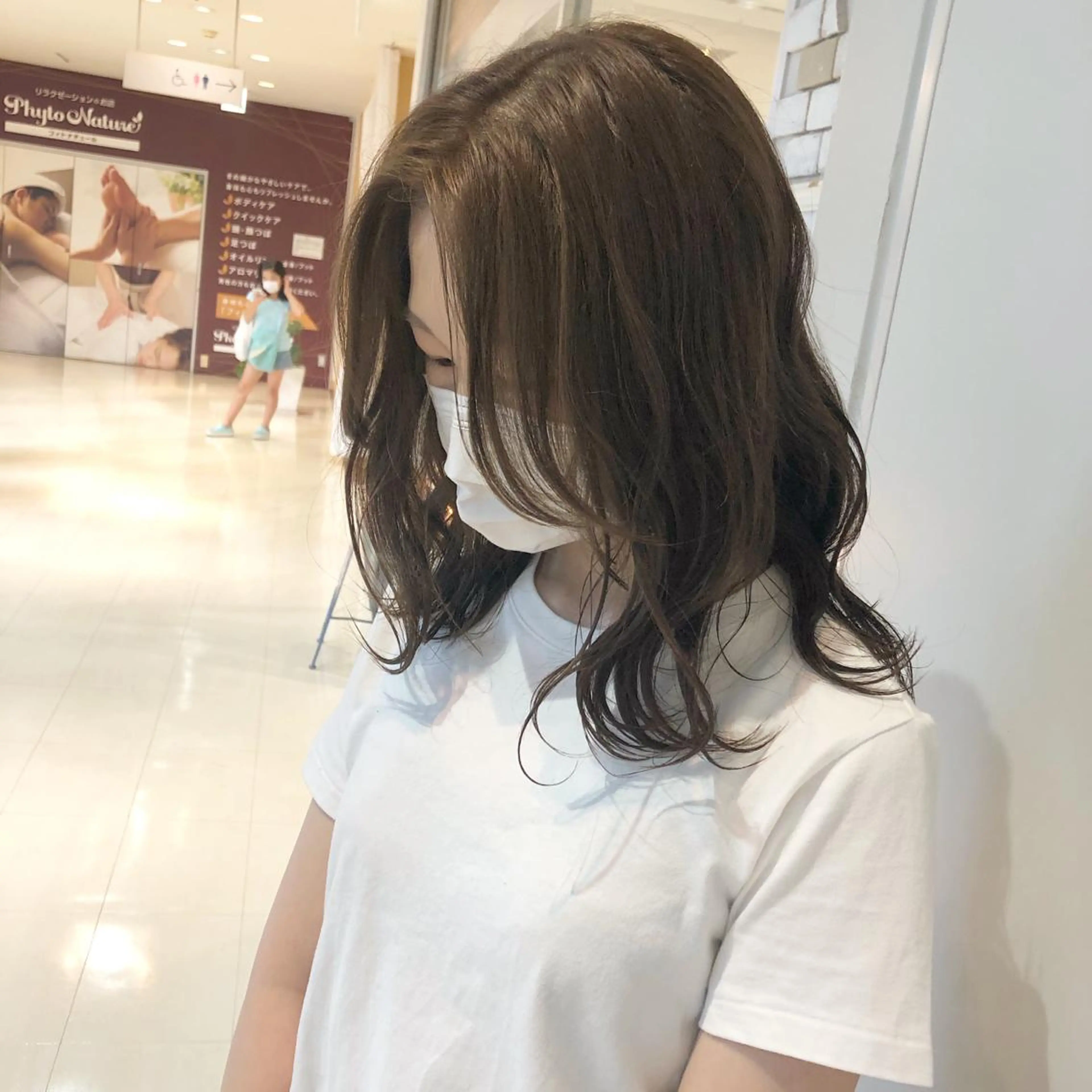 ミディアム カラー ボブ/salut町田 🧡kanaのヘアスタイル