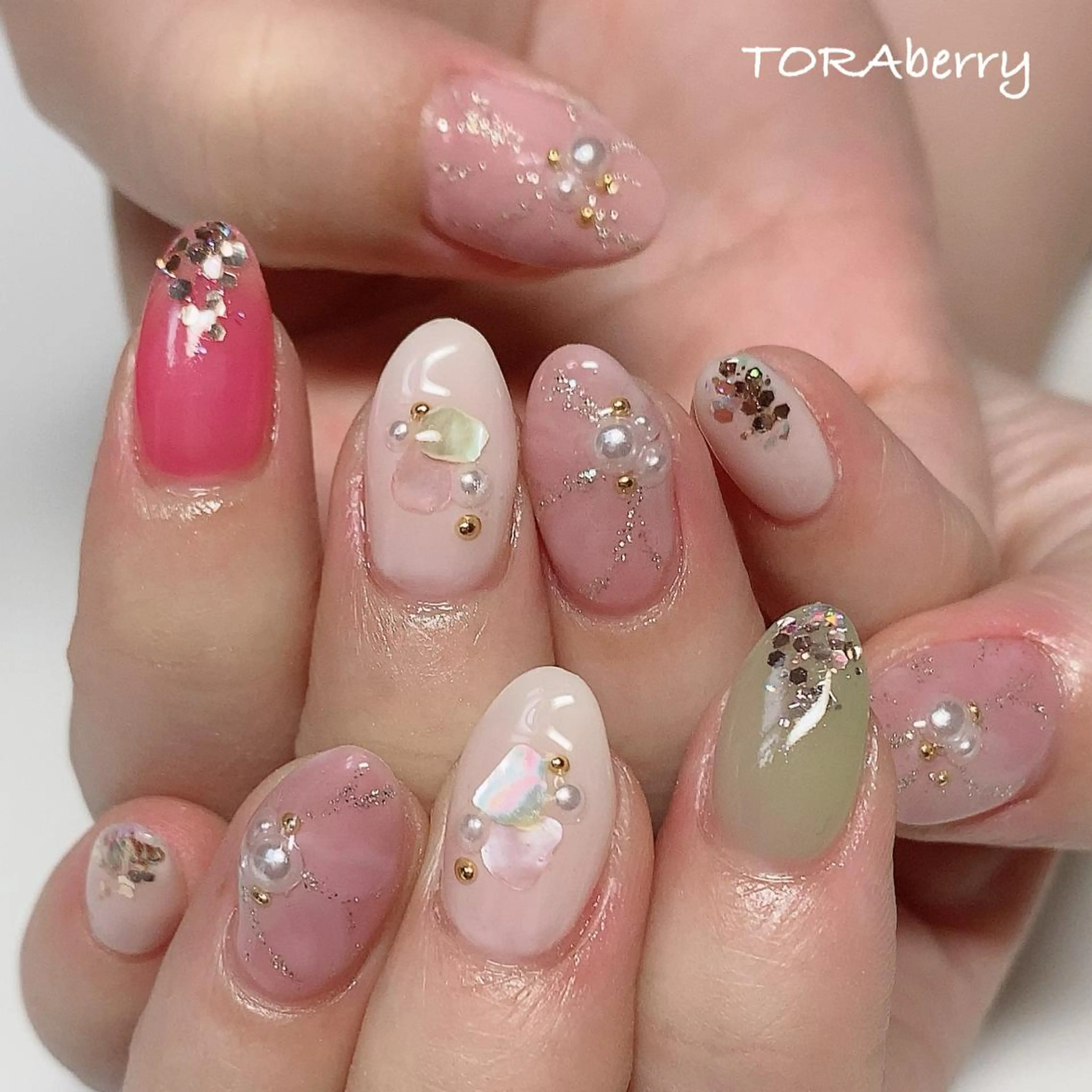 ネイル ハンドネイル ネイリスト なつみのネイルデザイン