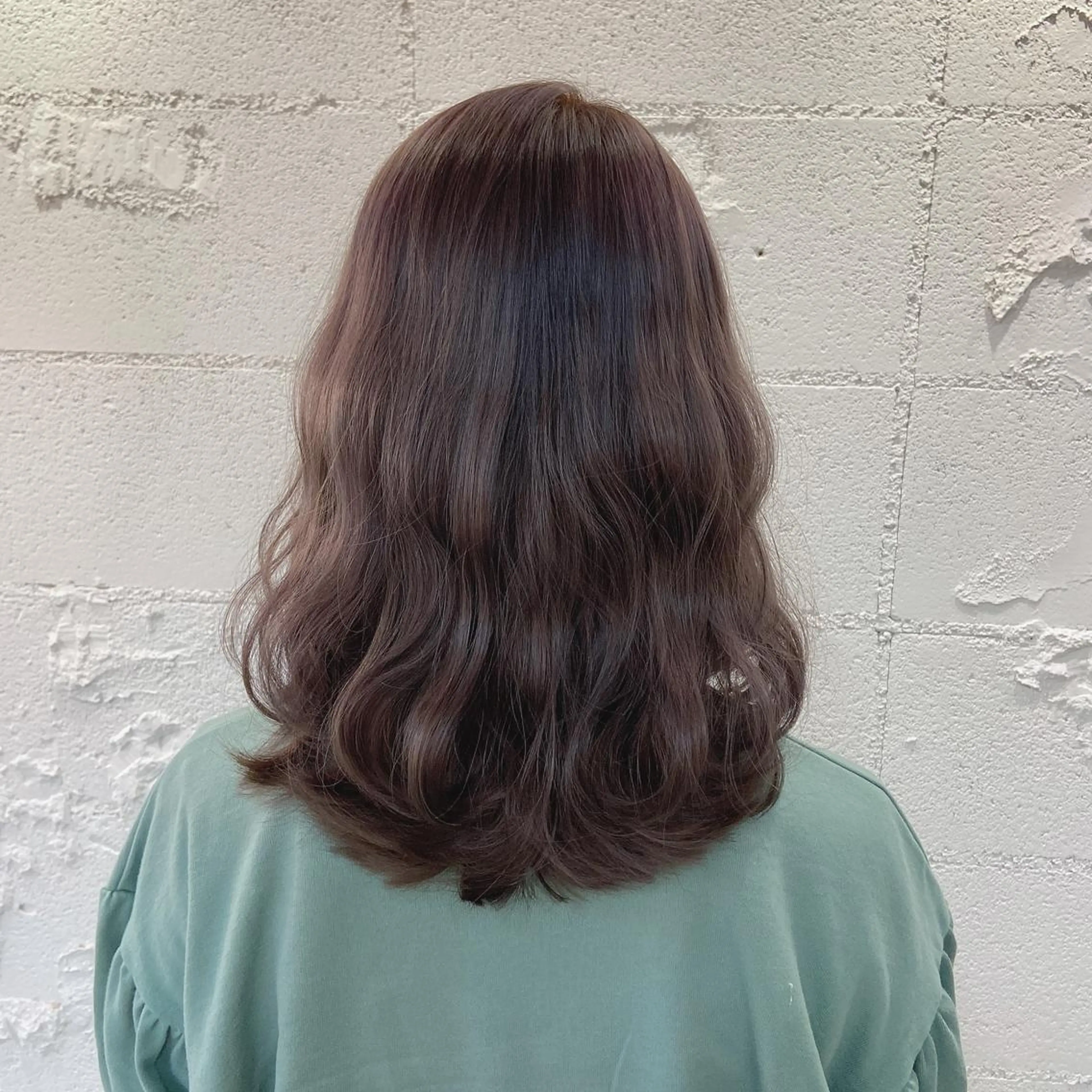 セミロング 韓国カットパーマ✂︎ Toshiのヘアスタイル