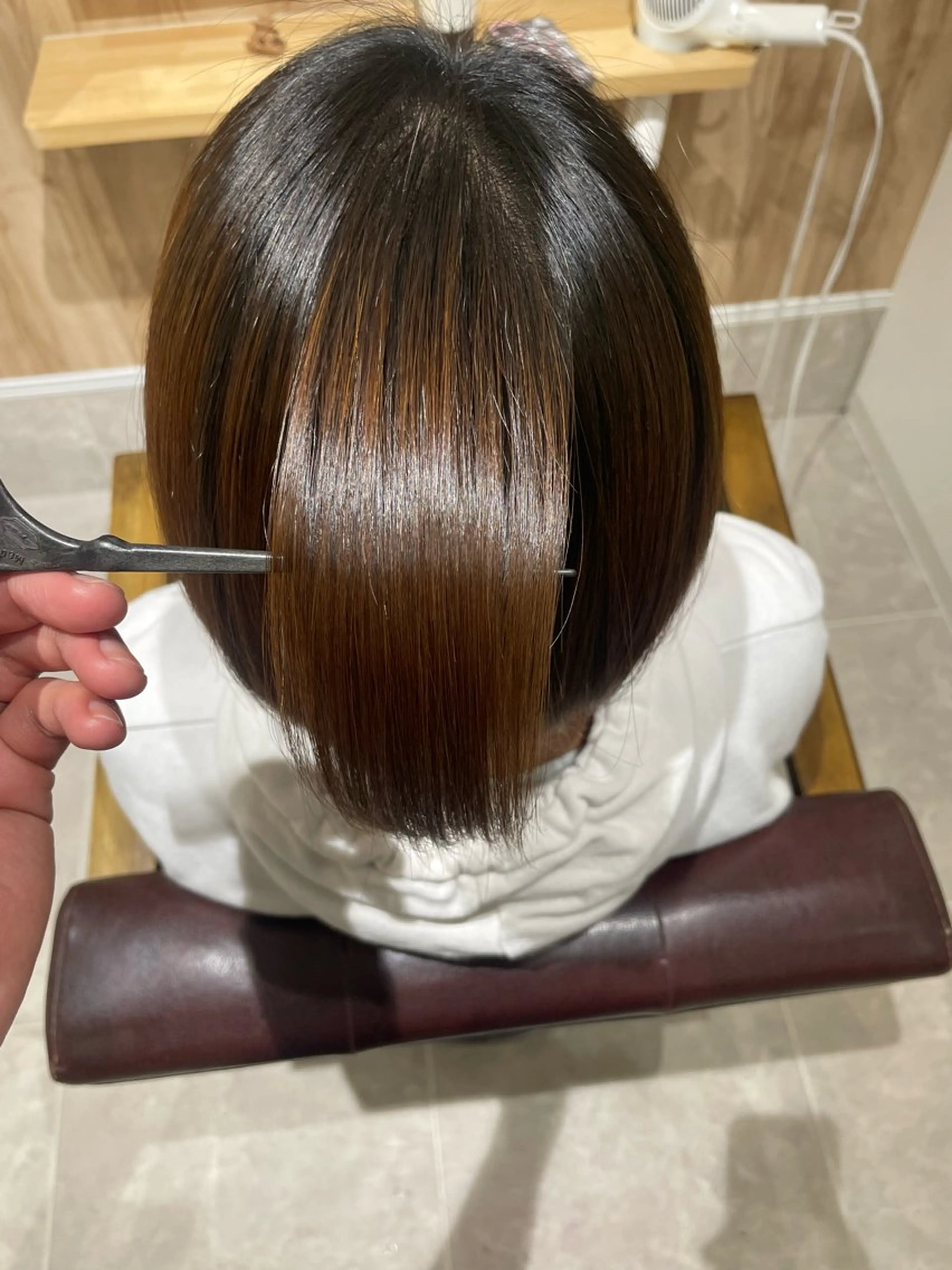 ショート カット ヘアカラー トリートメント 髪質改善 Homieのヘアスタイル