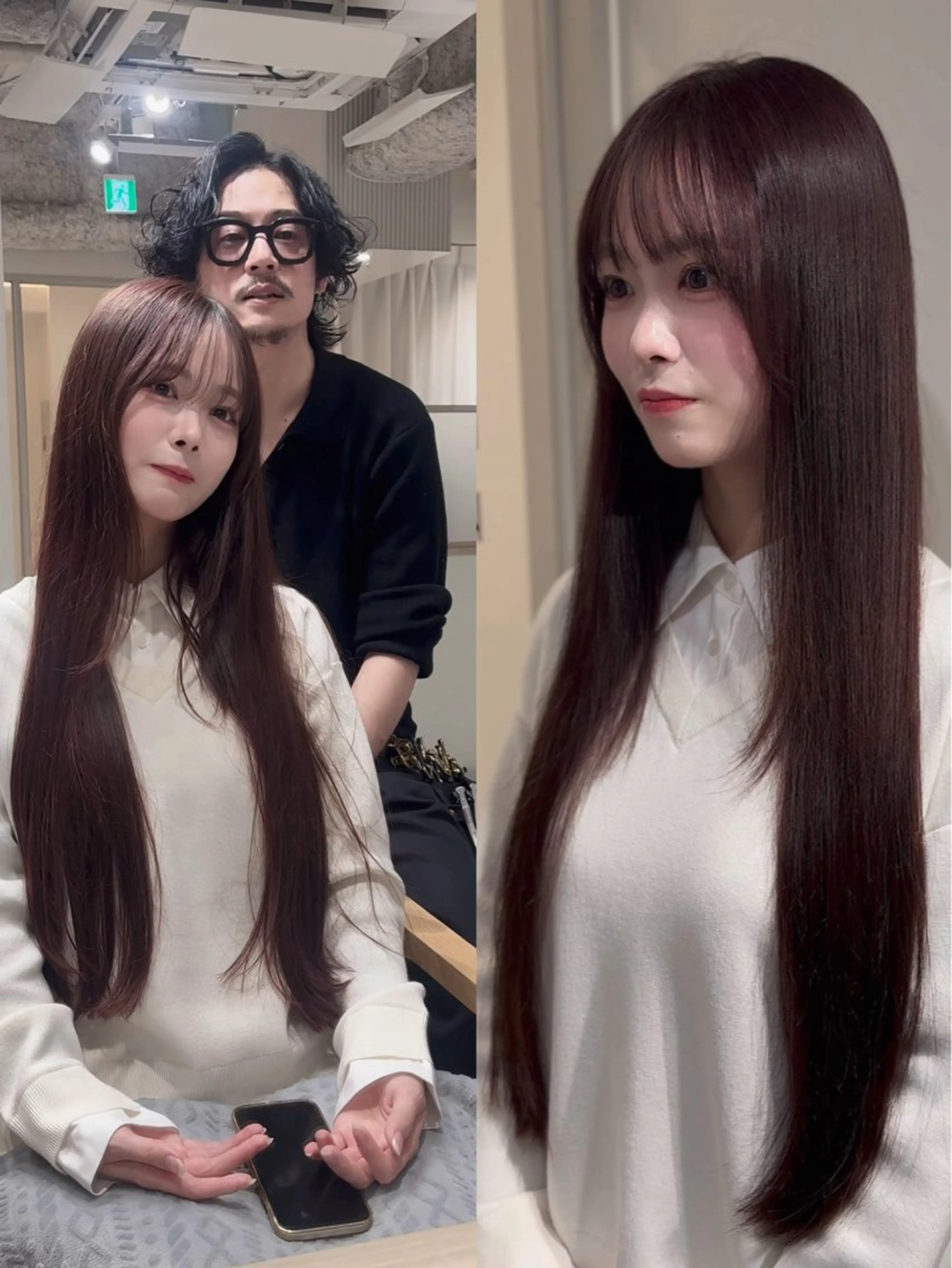 ロング 髪質改善 髪質改善/美髪師/ 田邊翔伍のヘアスタイル