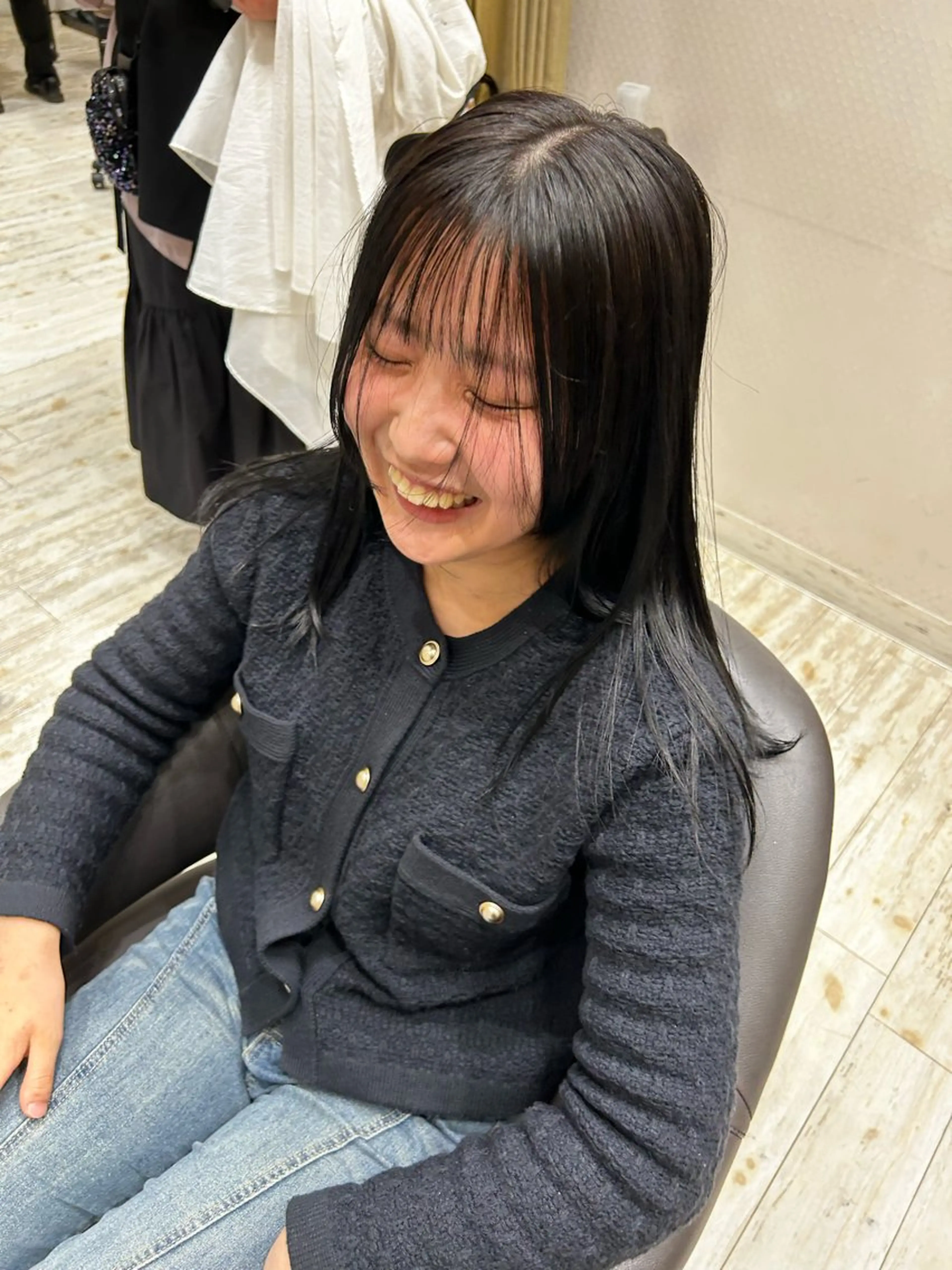 ロング ヘアカラー ZELEイオンタウン名西所属・池田 翔元のヘアスタイル