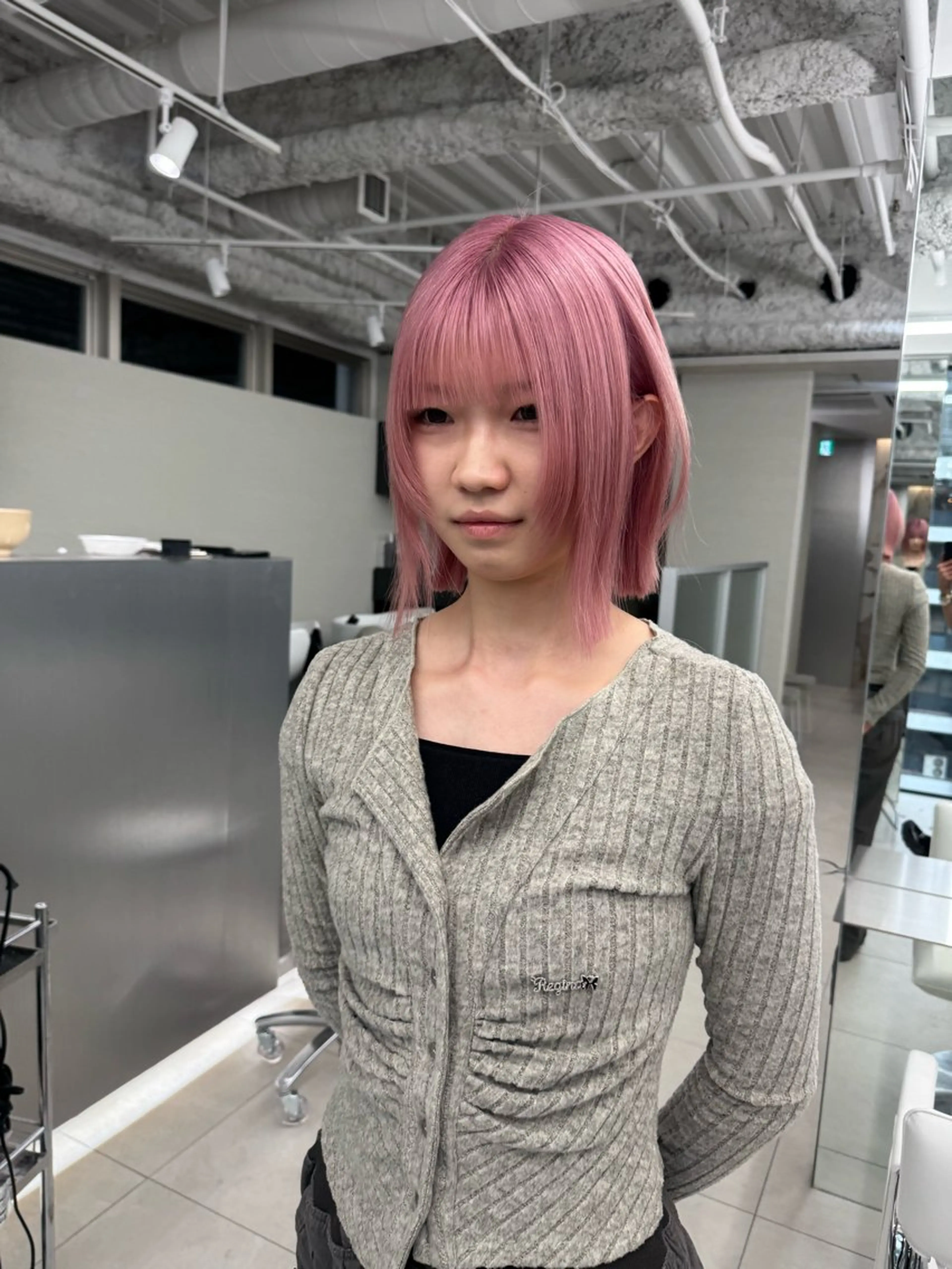 ショート カラー ヘアカラー ヘアセット 栄美容師/kiti /ボブ/ケントのヘアスタイル