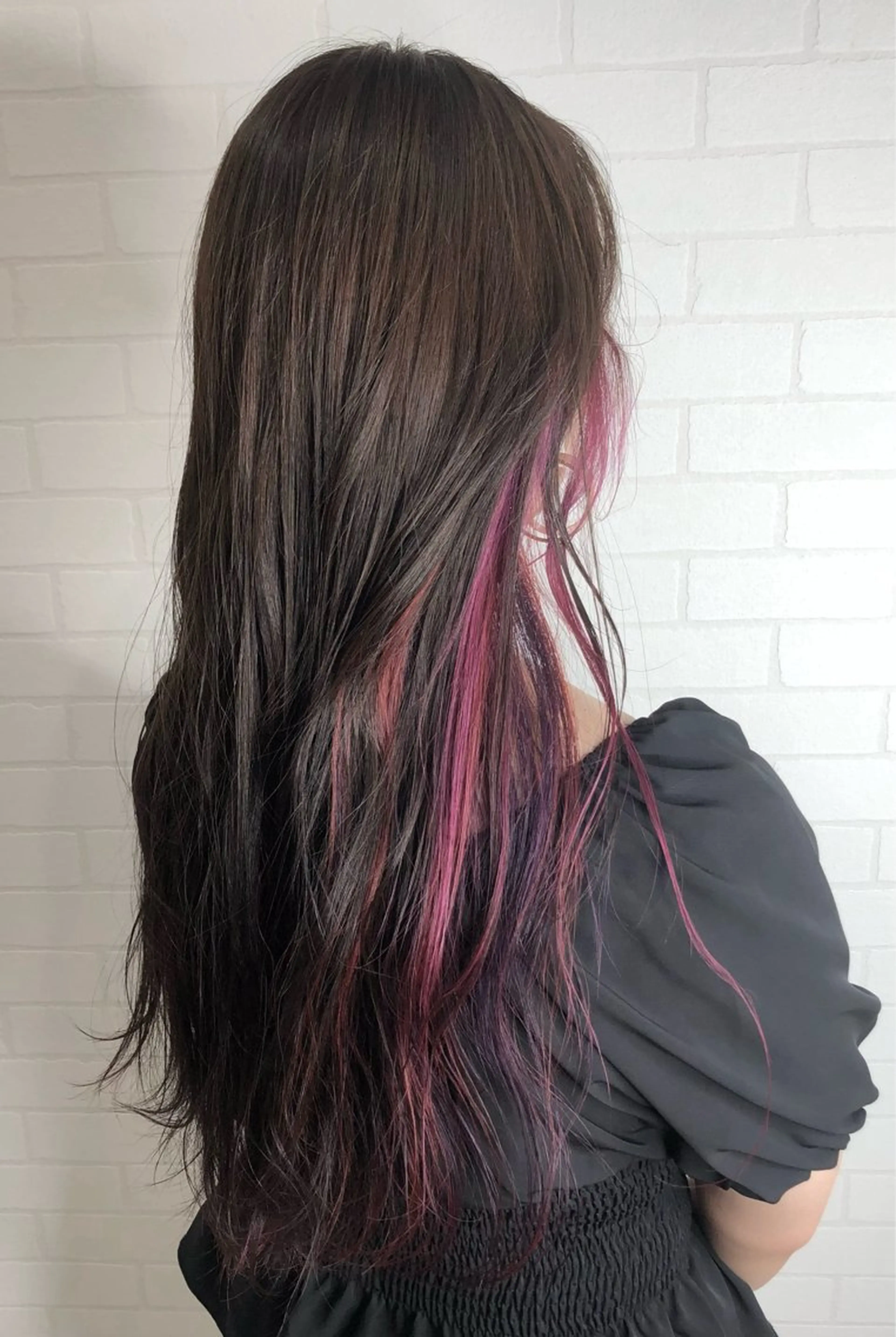 🙆‍♀️当日予約🆗カット＋インナーカラー(ブリーチ込み)🩵の写真