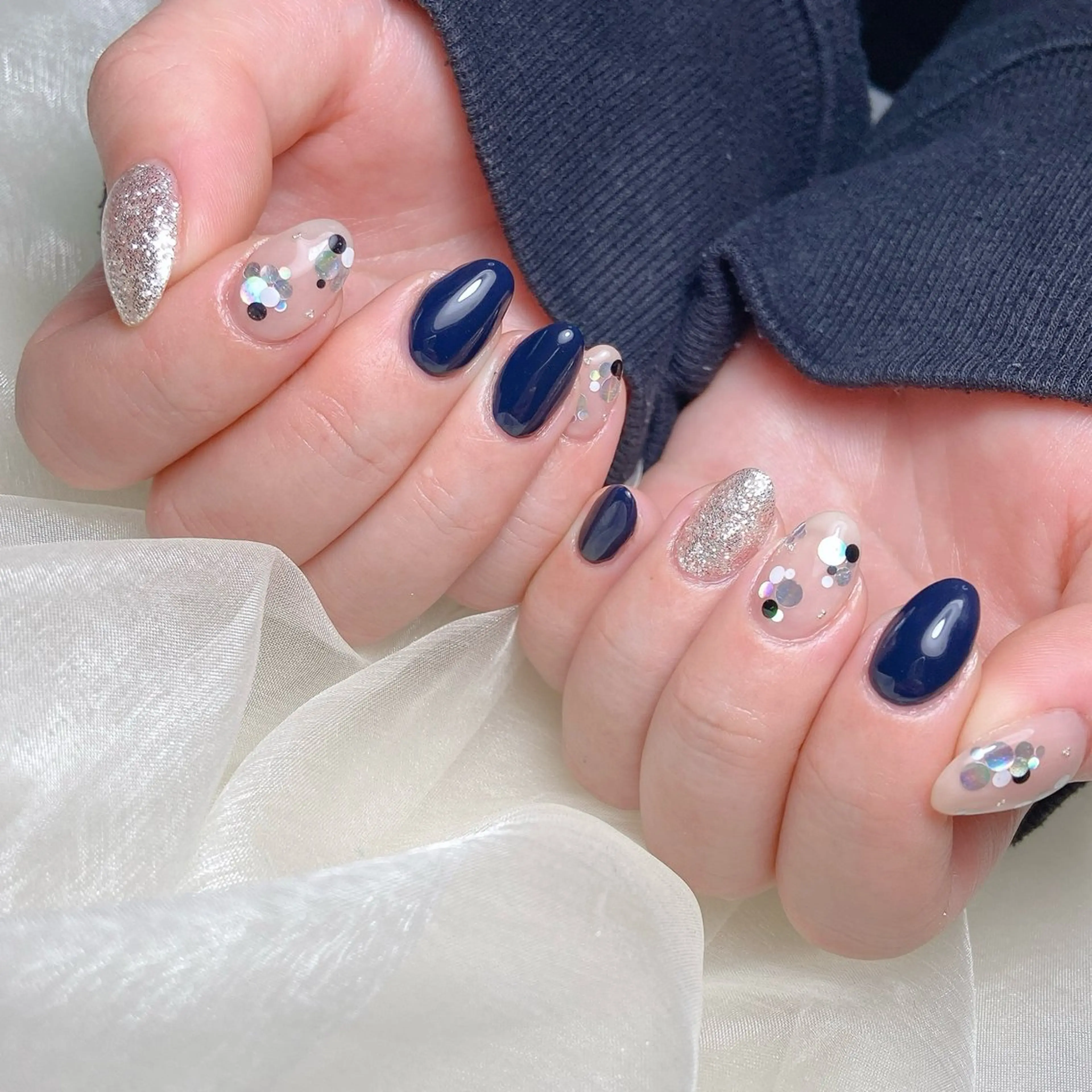 ネイル ニュアンスネイル ハンドネイル nailsalon REJOICEのネイルデザイン