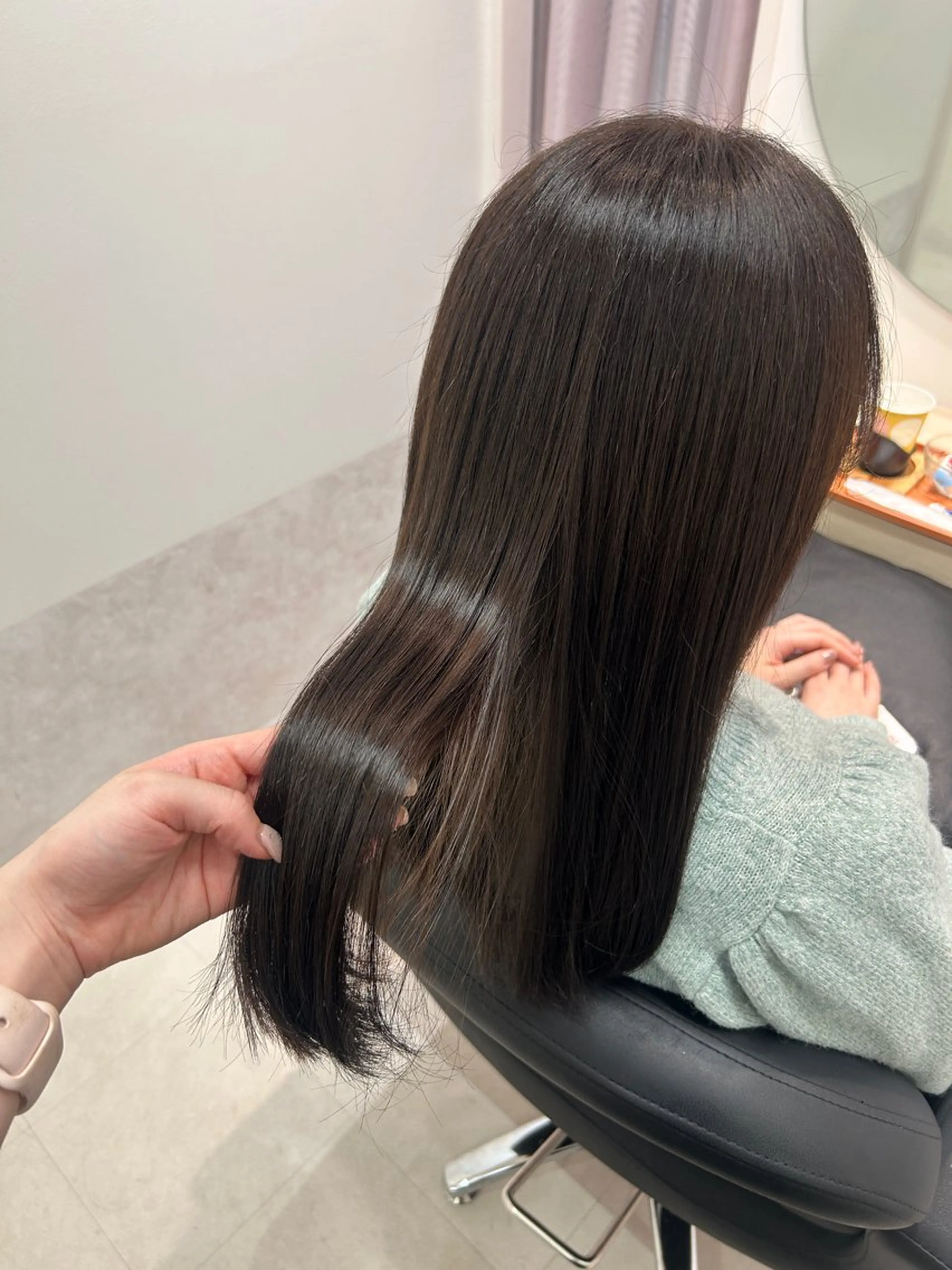 カラー ヘアカラー リリ カのヘアスタイル