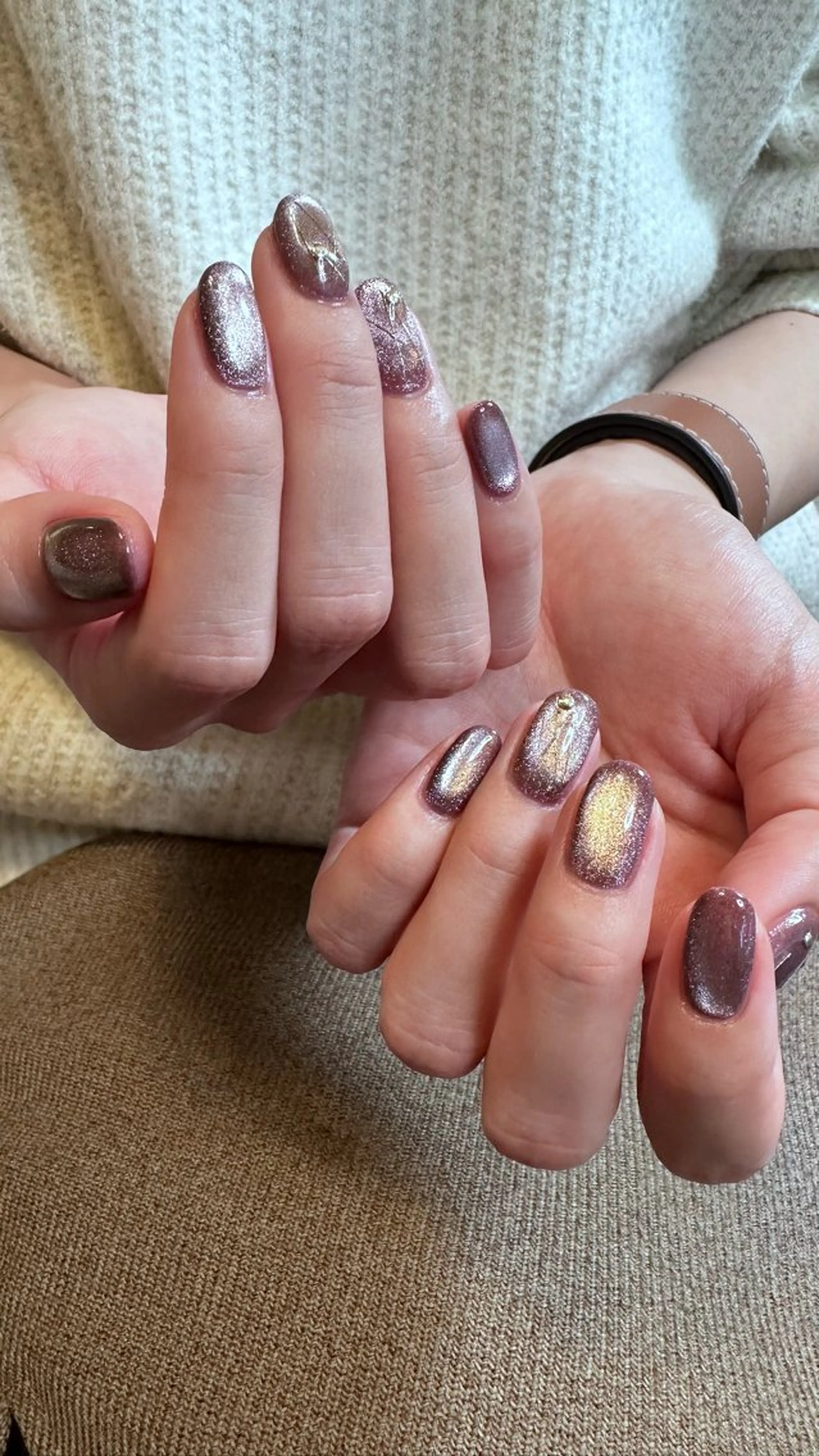 ネイル ニュアンスネイル ハンドネイル ハンドケア Atelier Ariのネイルデザイン